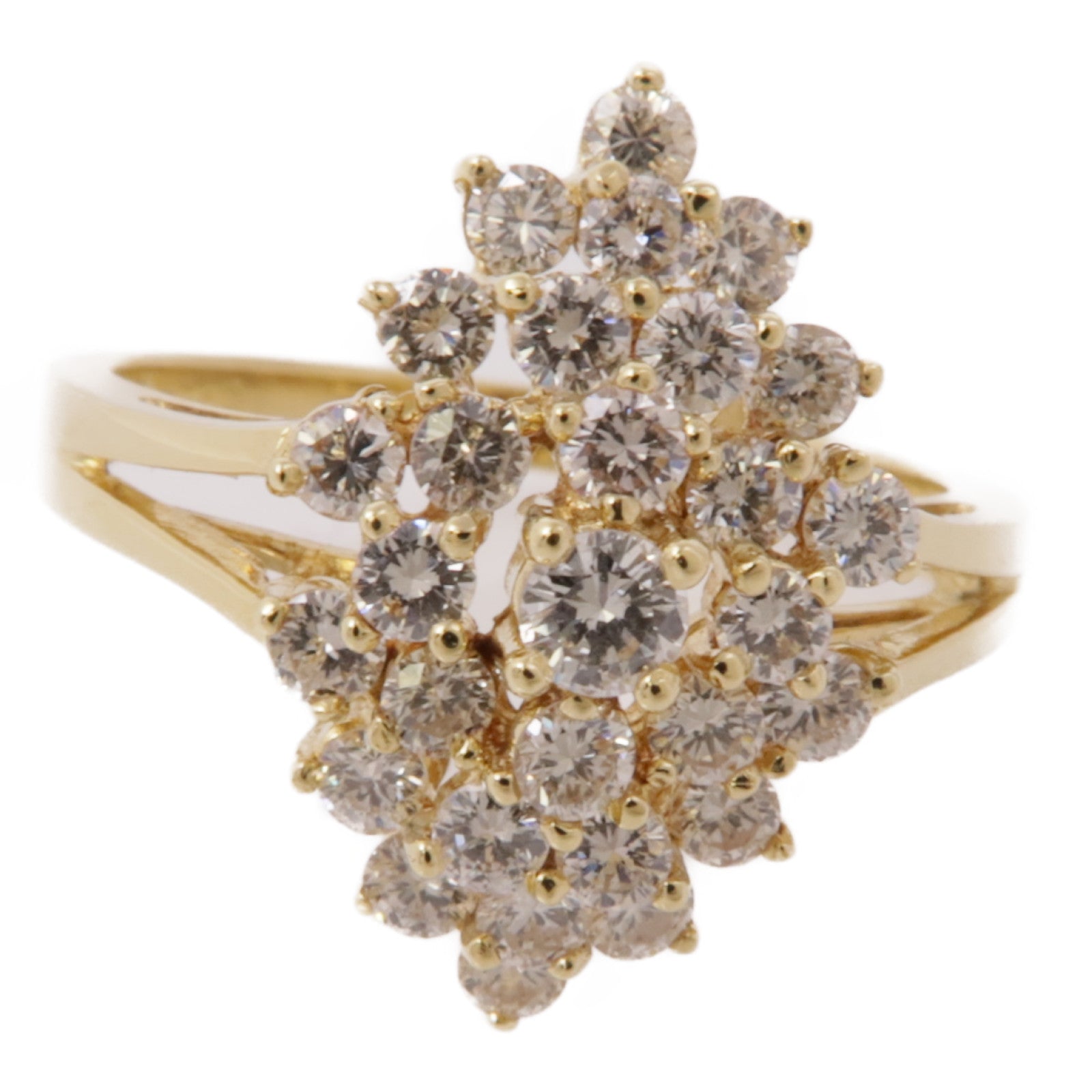 JEWELRY 18K黃金Diamond Ring鑽石戒指US#6.5