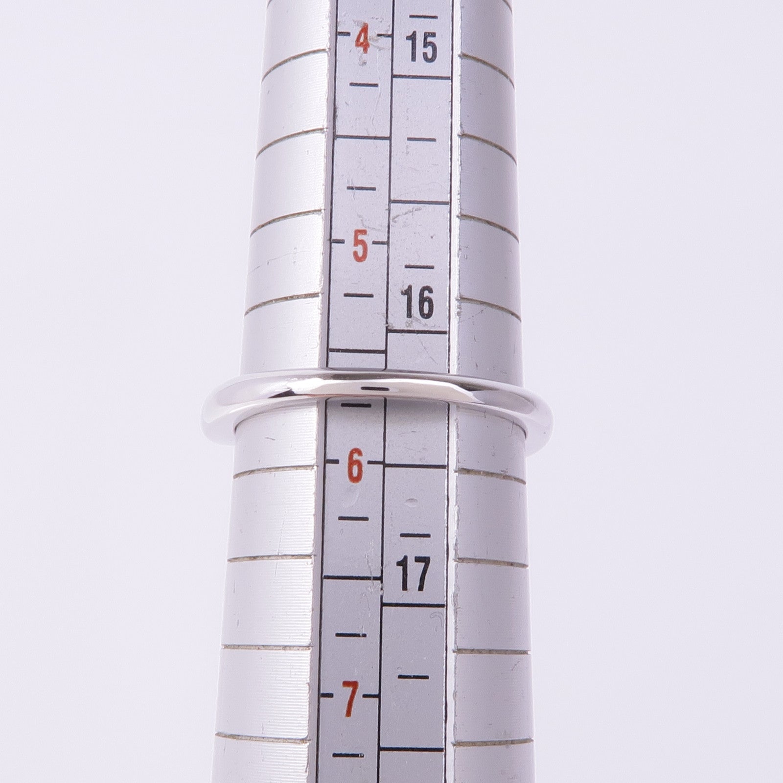 BVLGARI PT950鉑金Corona Diamond Ring鑽石戒指US#5.75