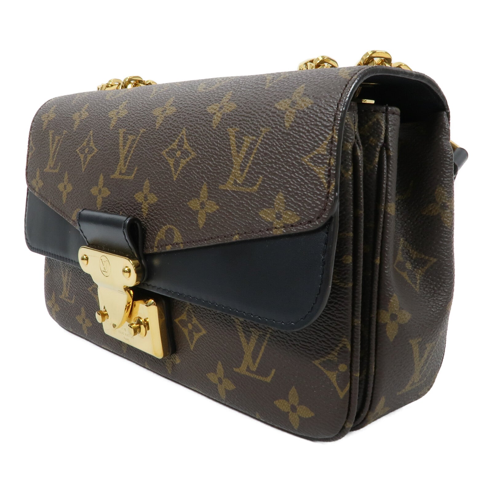 LOUIS VUITTON Monogram Marceau鏈帶手挽肩背兩用袋