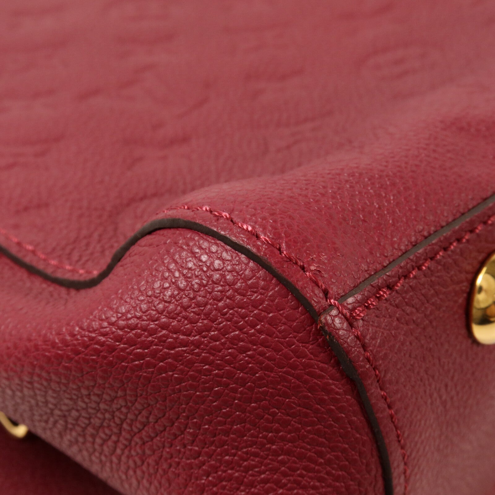 LOUIS VUITTON Monogram Empreinte Montaigne MM手挽肩背兩用袋