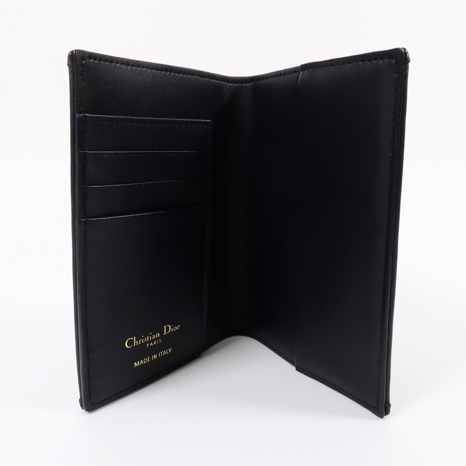 Dior 帆布30 Montaigne Passport Holder錢包