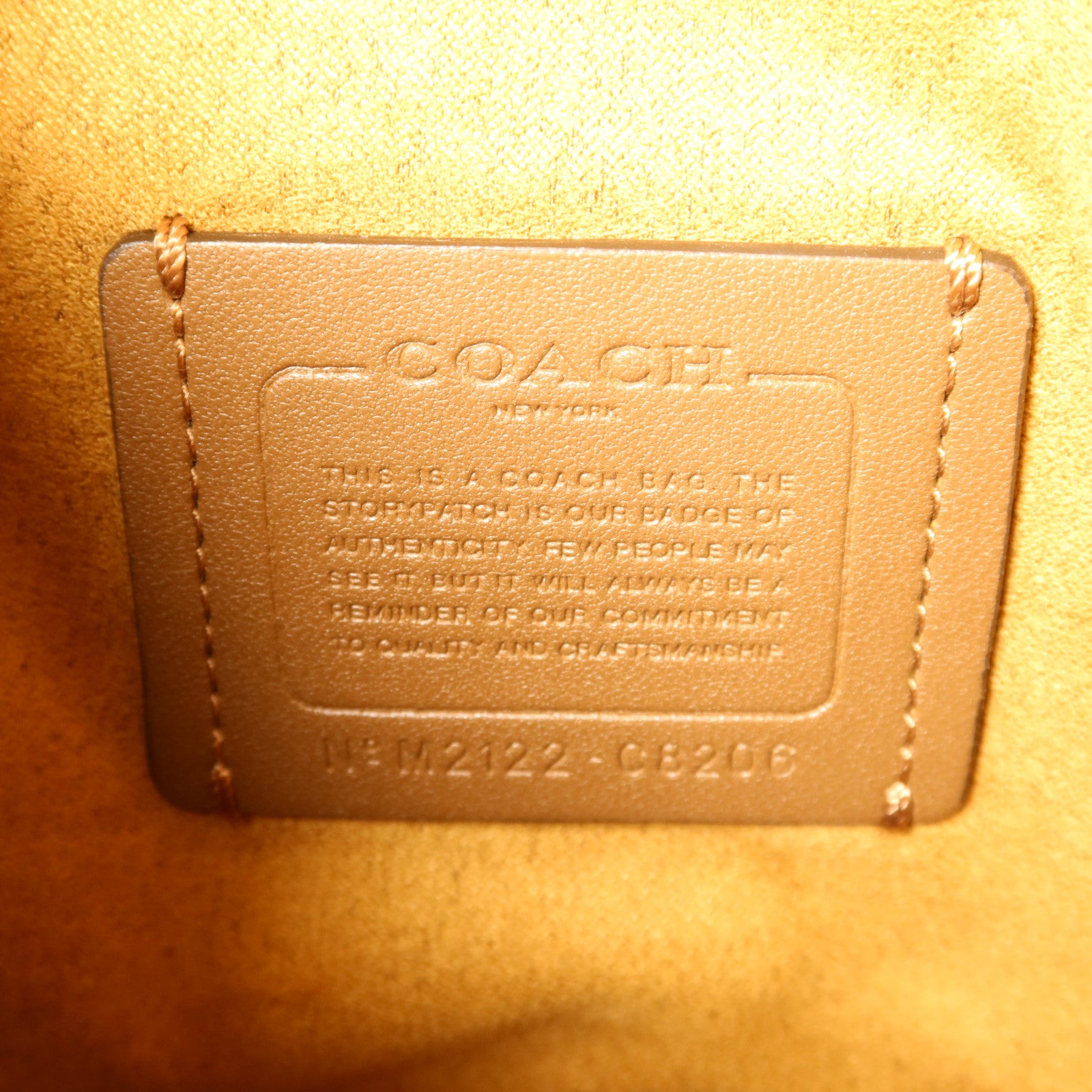 COACH 牛皮皮革Shoulder Bag金扣鏈帶肩背袋