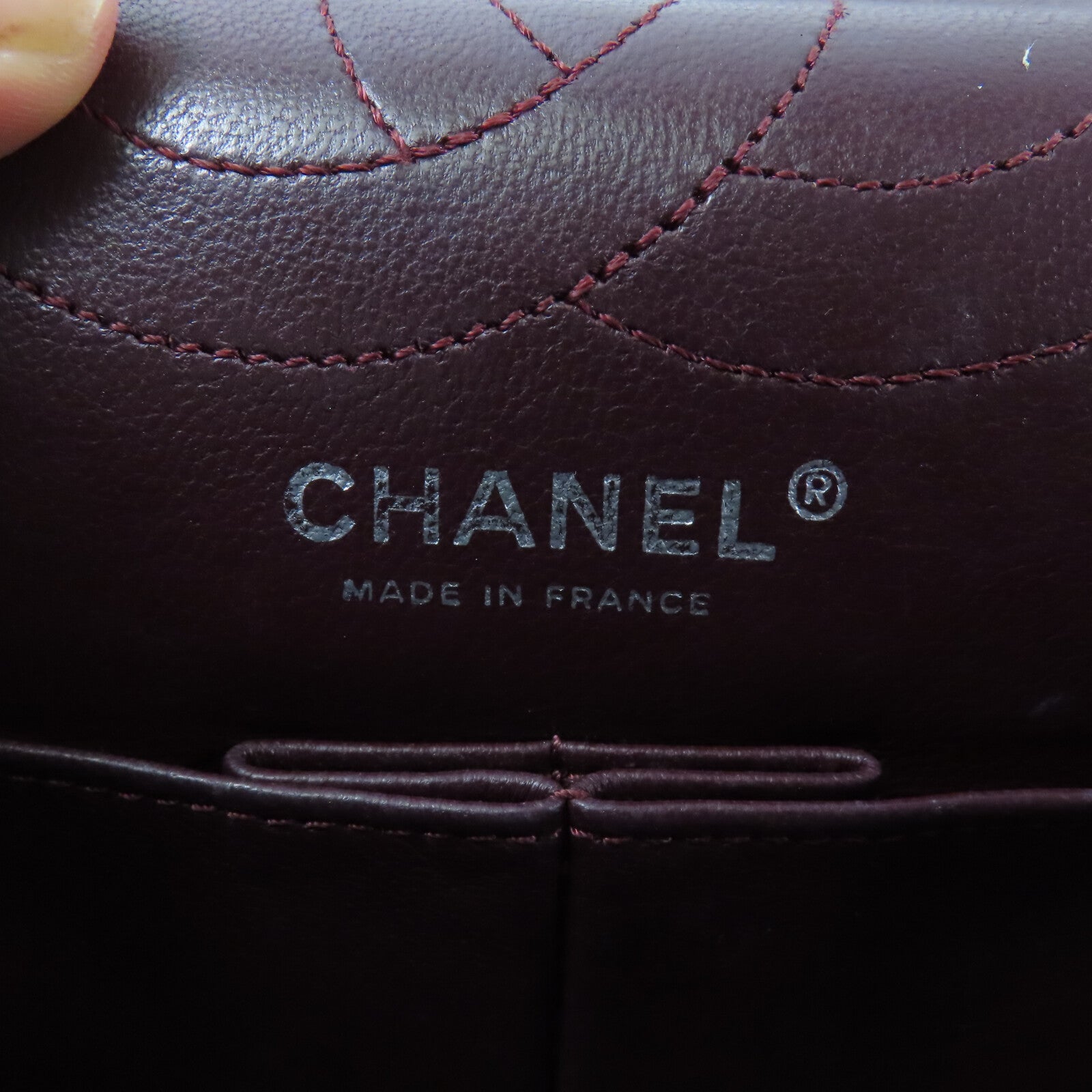 CHANEL 牛皮皮革2.55 Small鏈帶肩背袋