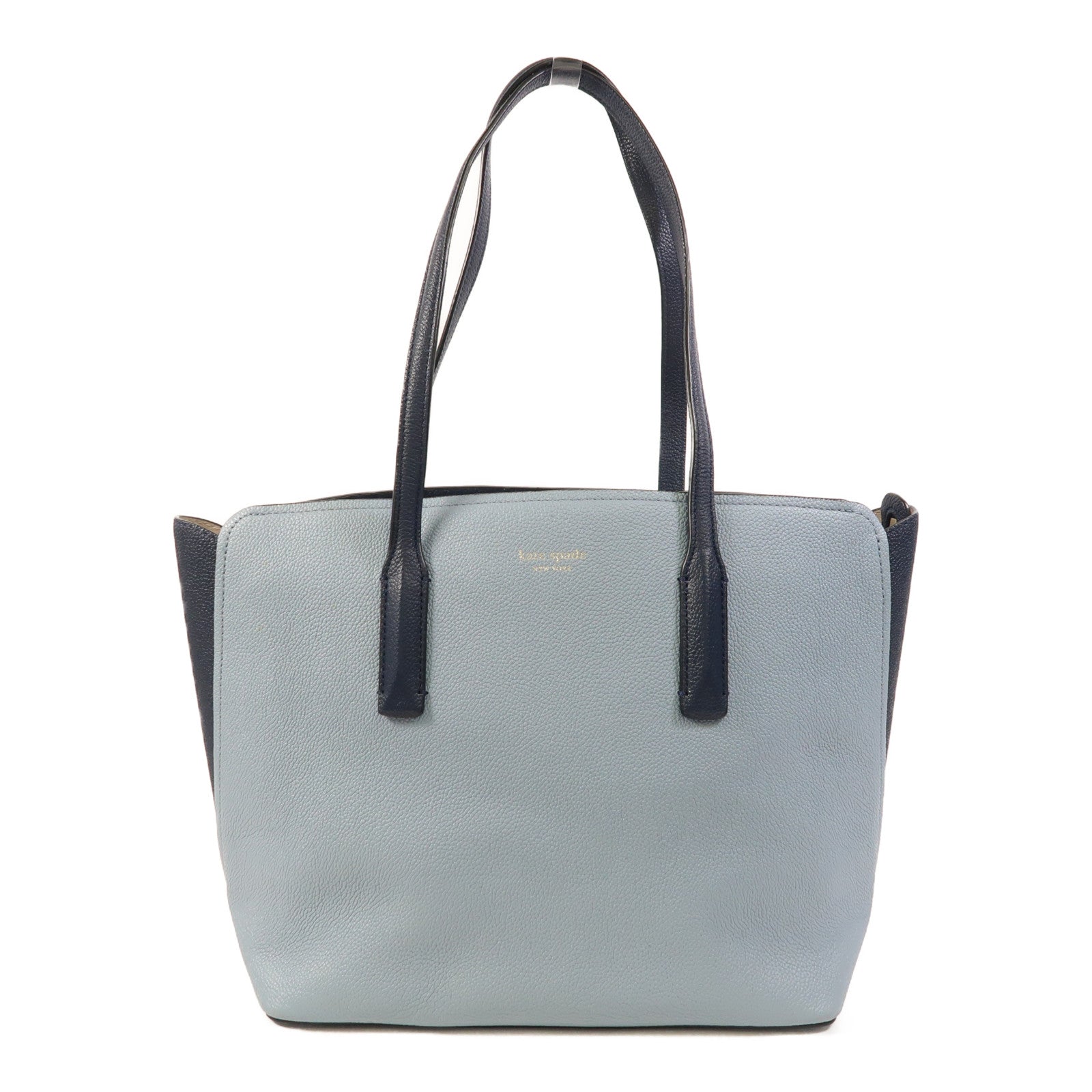 Kate Spade 牛皮皮革Tote Bag金扣肩背袋