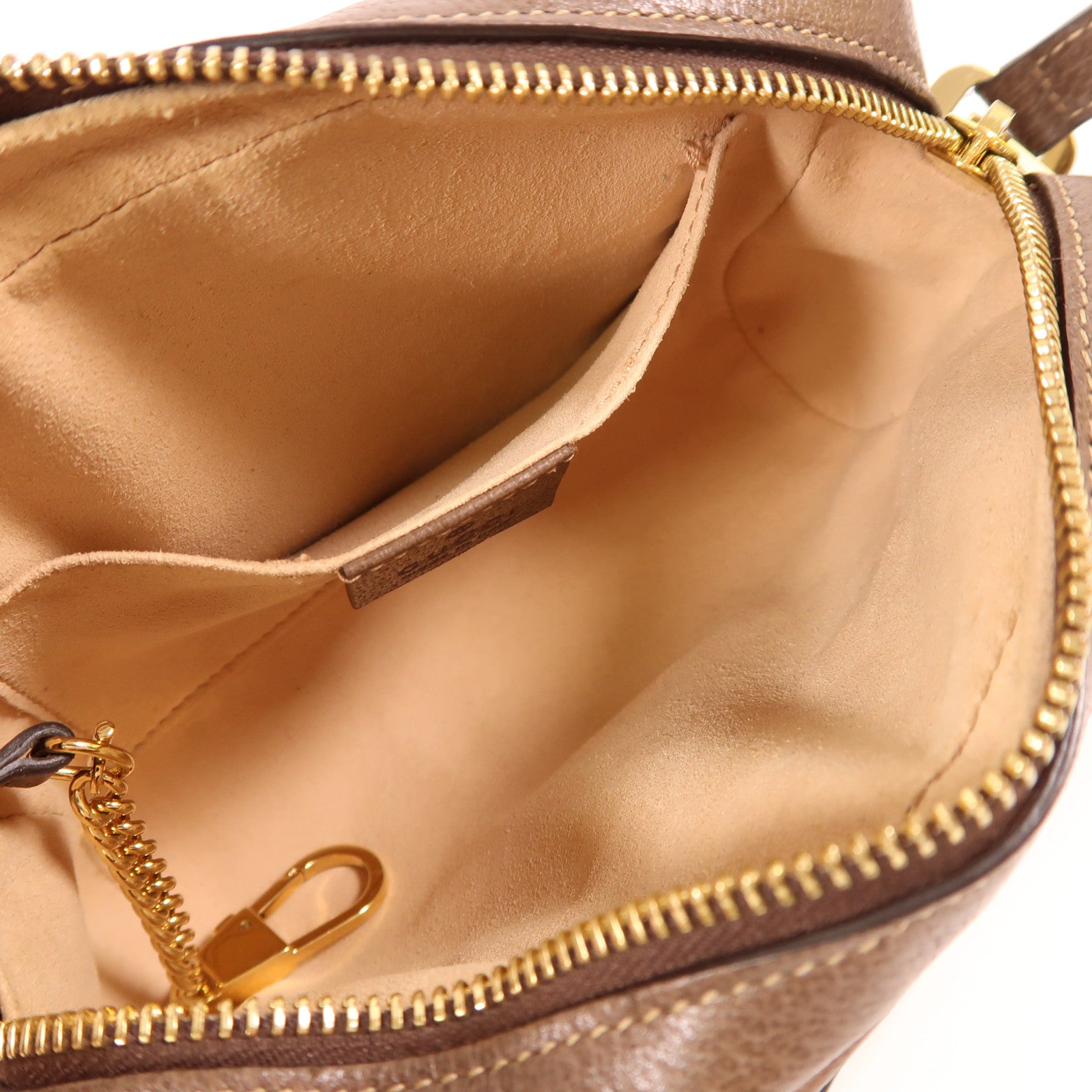 GUCCI 塗層帆布Ophidia Mini金扣肩背袋