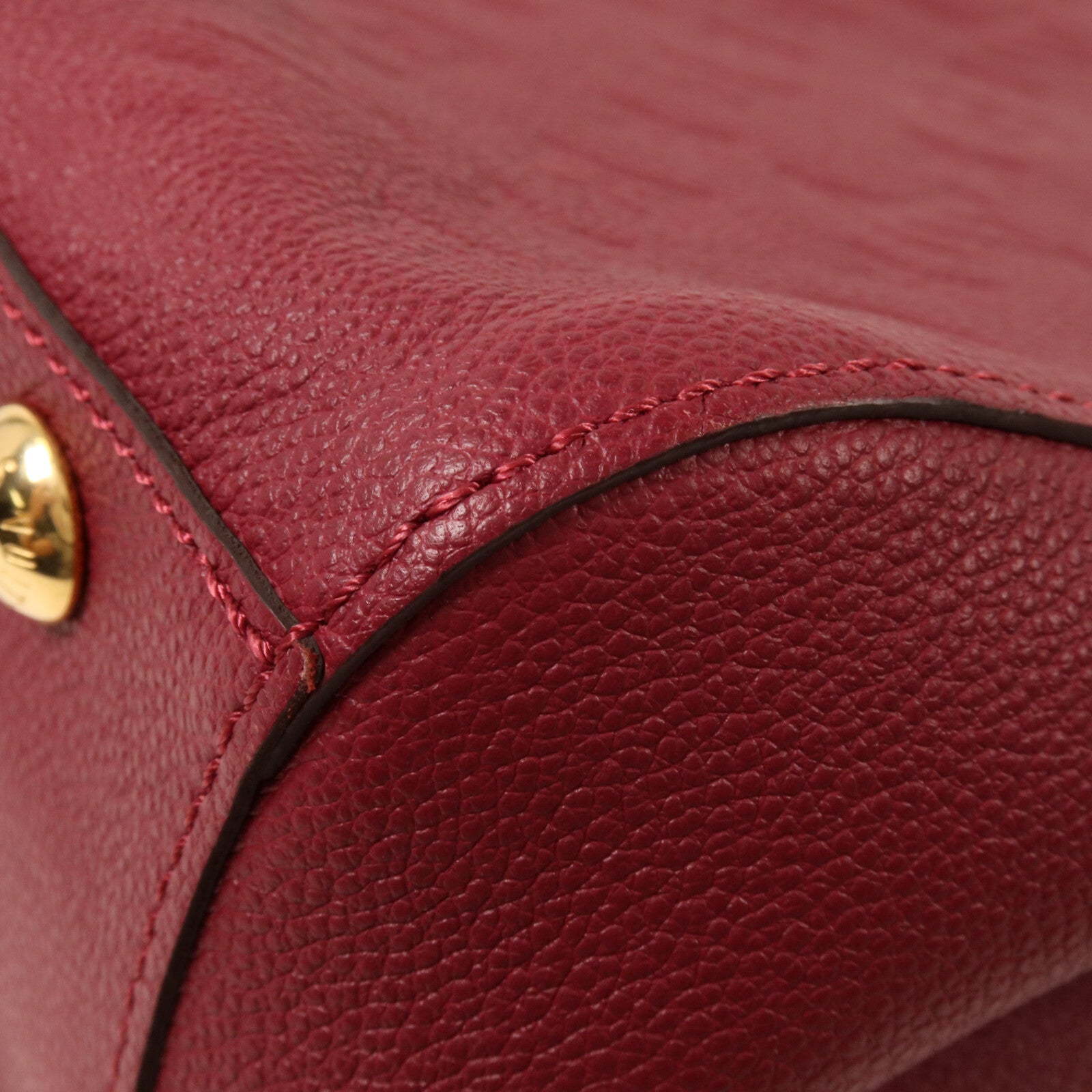 LOUIS VUITTON Monogram Empreinte Montaigne MM手挽肩背兩用袋
