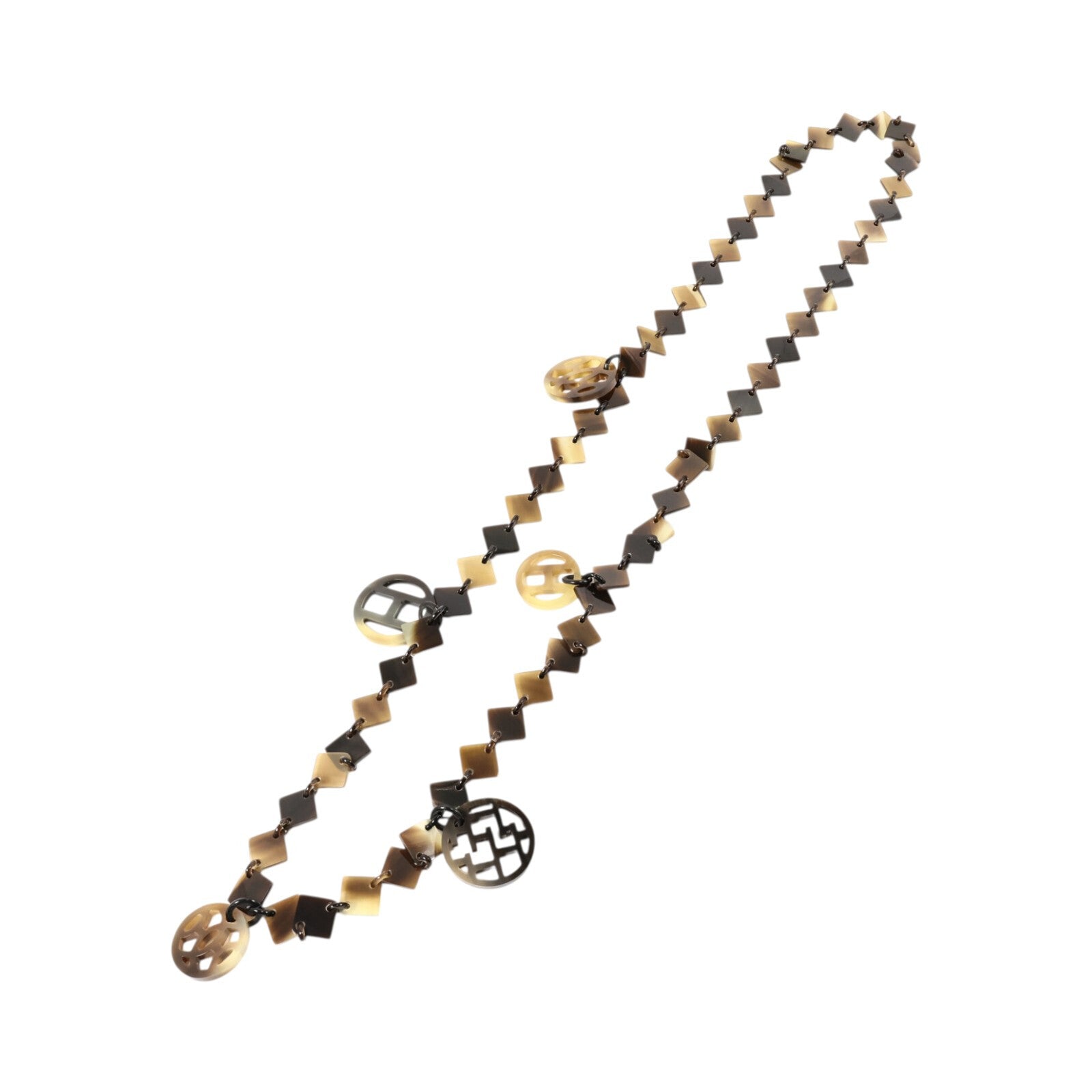 HERMES 水牛角Leun Necklace項鏈