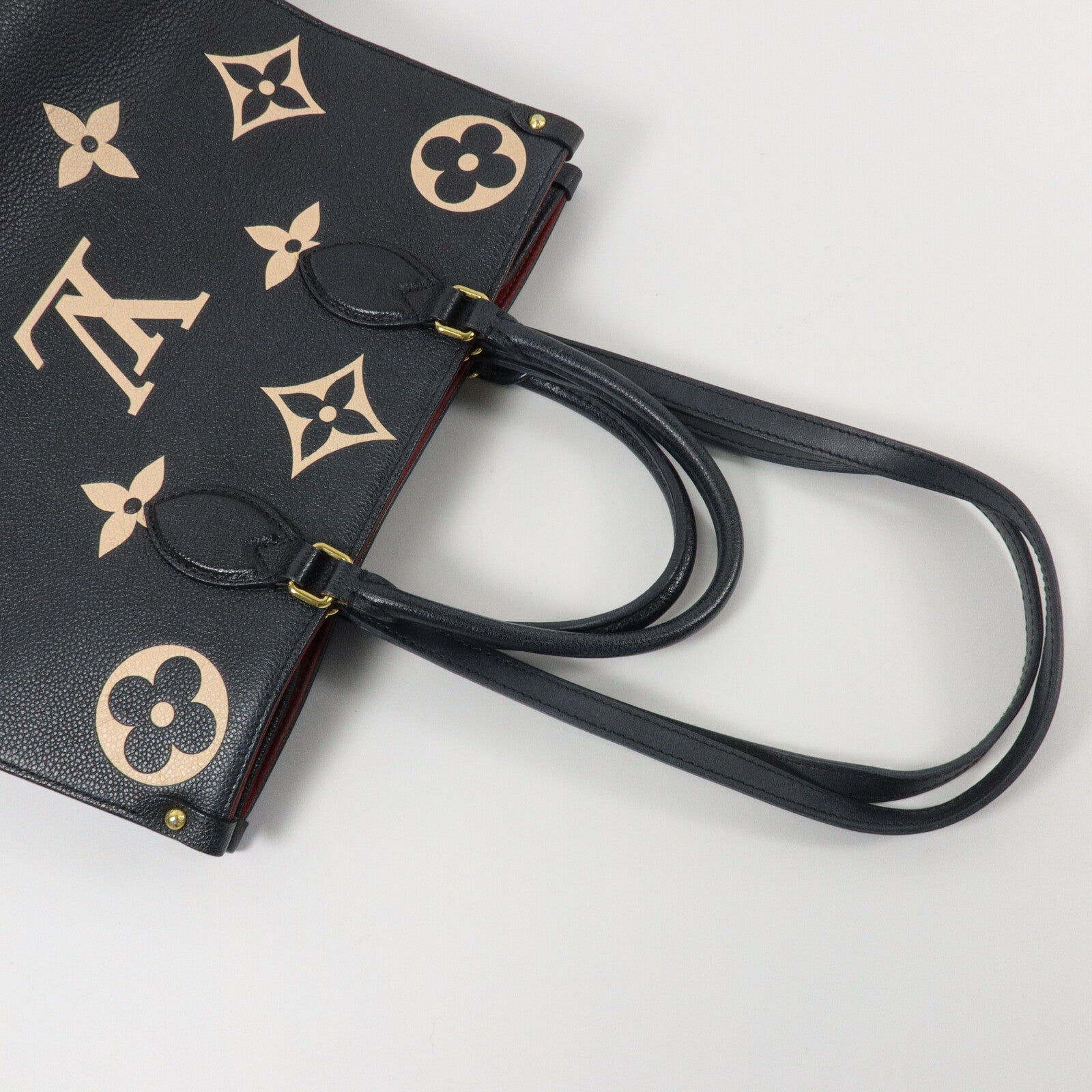LOUIS VUITTON Monogram Empreinte On The GO手挽肩背兩用袋