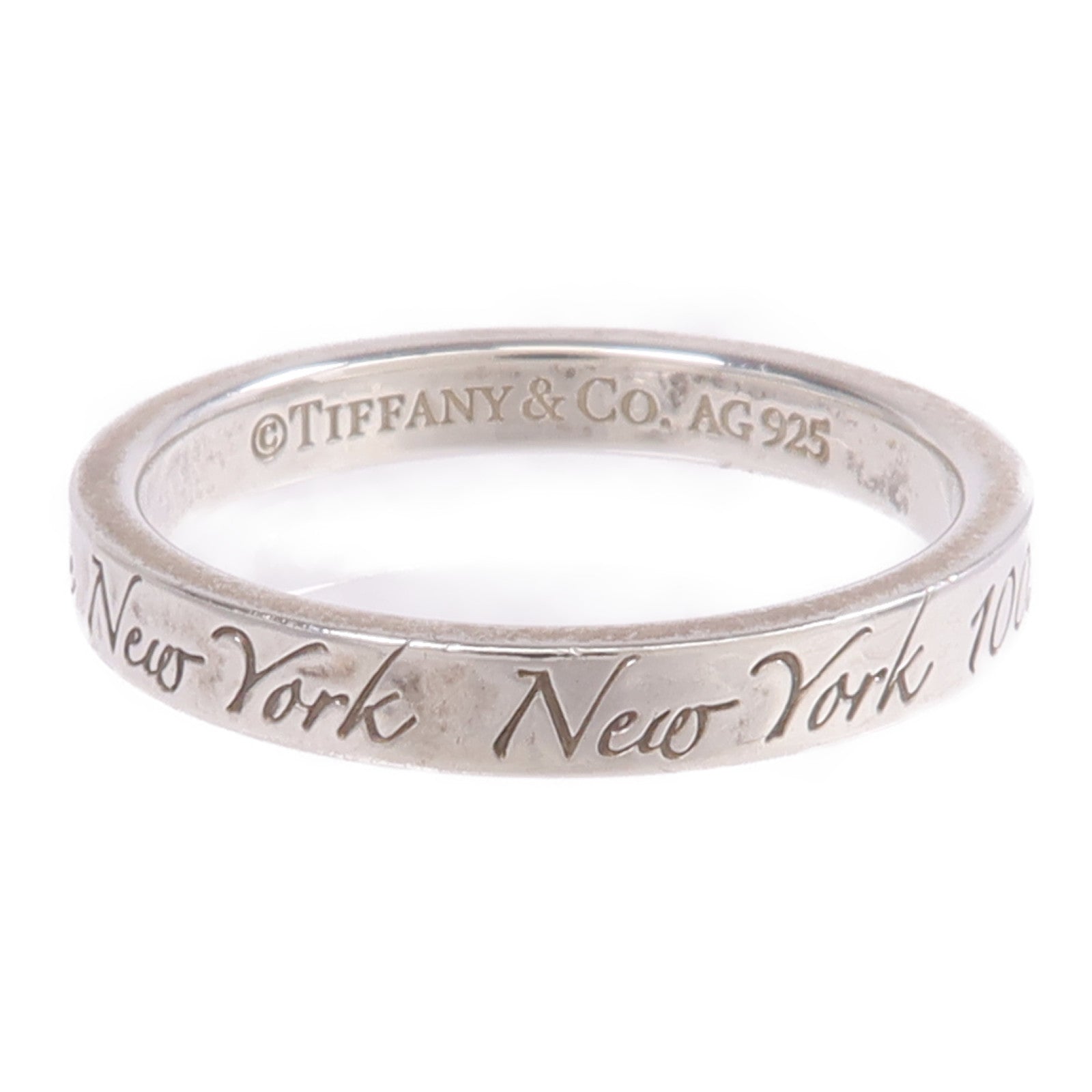 TIFFANY＆CO 925純銀Ring戒指US#6.5