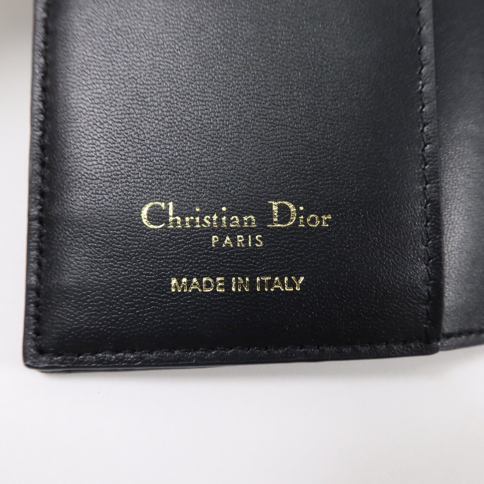 Dior 帆布30 Montaigne Passport Holder錢包