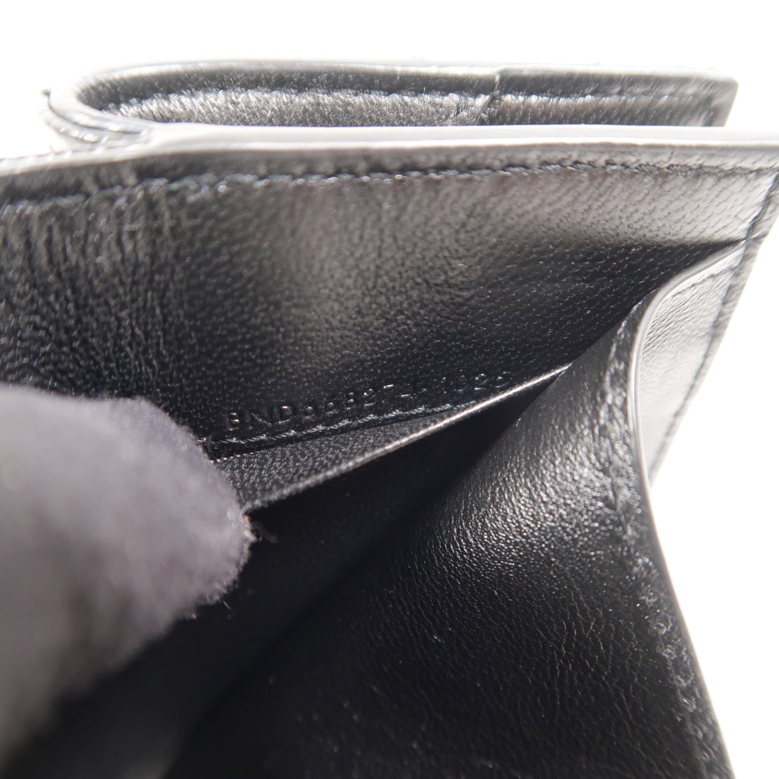 SAINT LAURENT 牛皮皮革Cassandre Matelasse Origami Tiny Wallet錢包