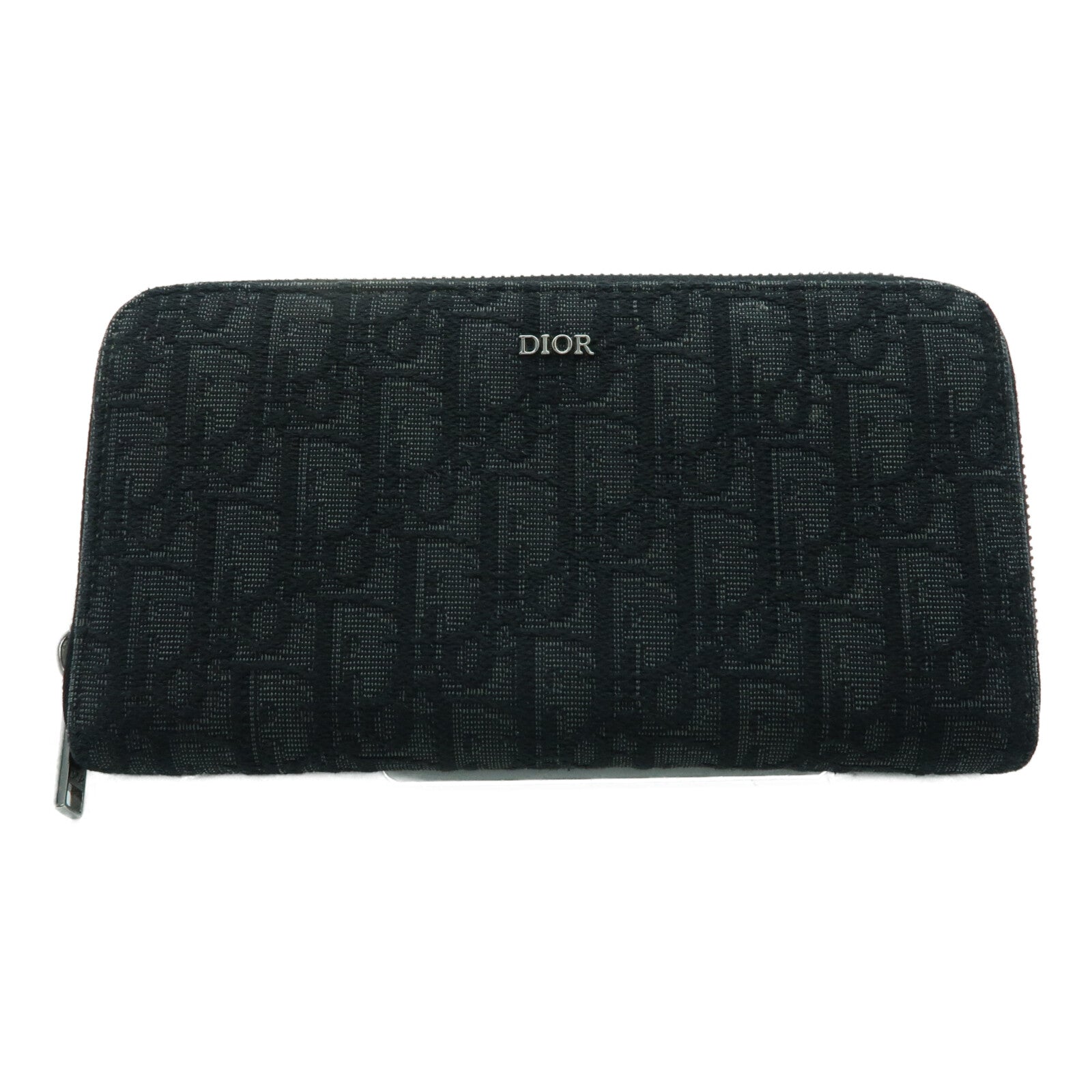 Dior 帆布Wallet銀扣長錢包