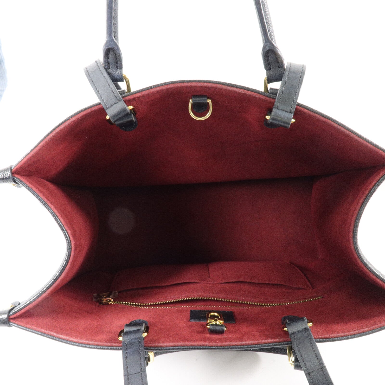 LOUIS VUITTON Monogram Empreinte On The GO手挽肩背兩用袋
