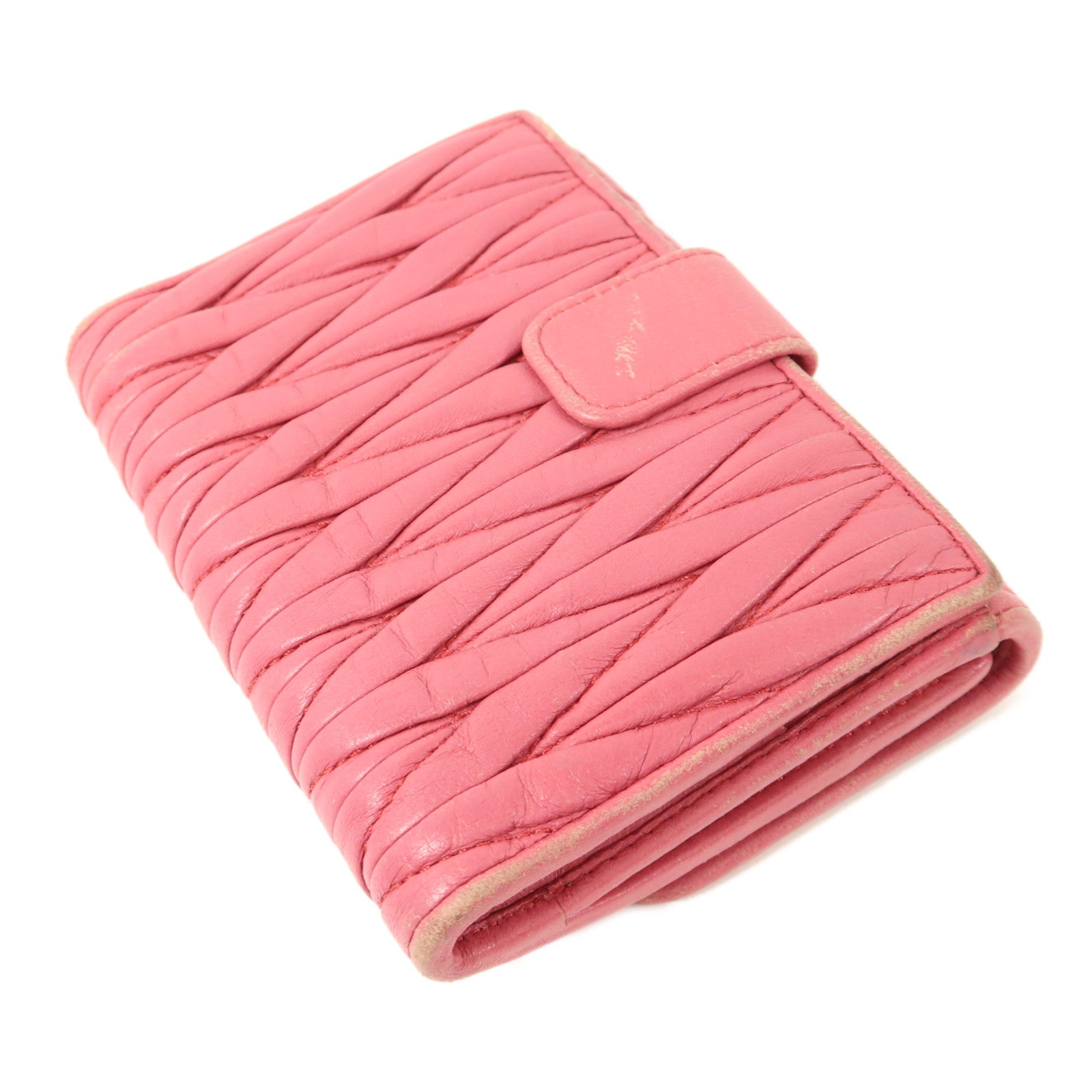 Miu Miu 羊皮皮革Matelasse Wallet錢包
