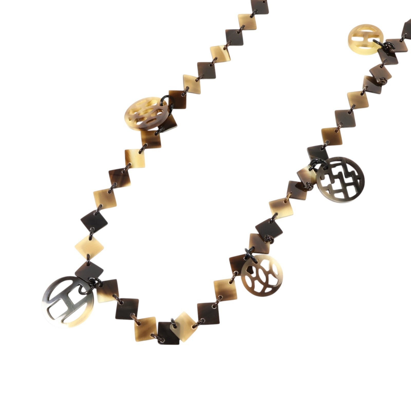 HERMES 水牛角Leun Necklace項鏈
