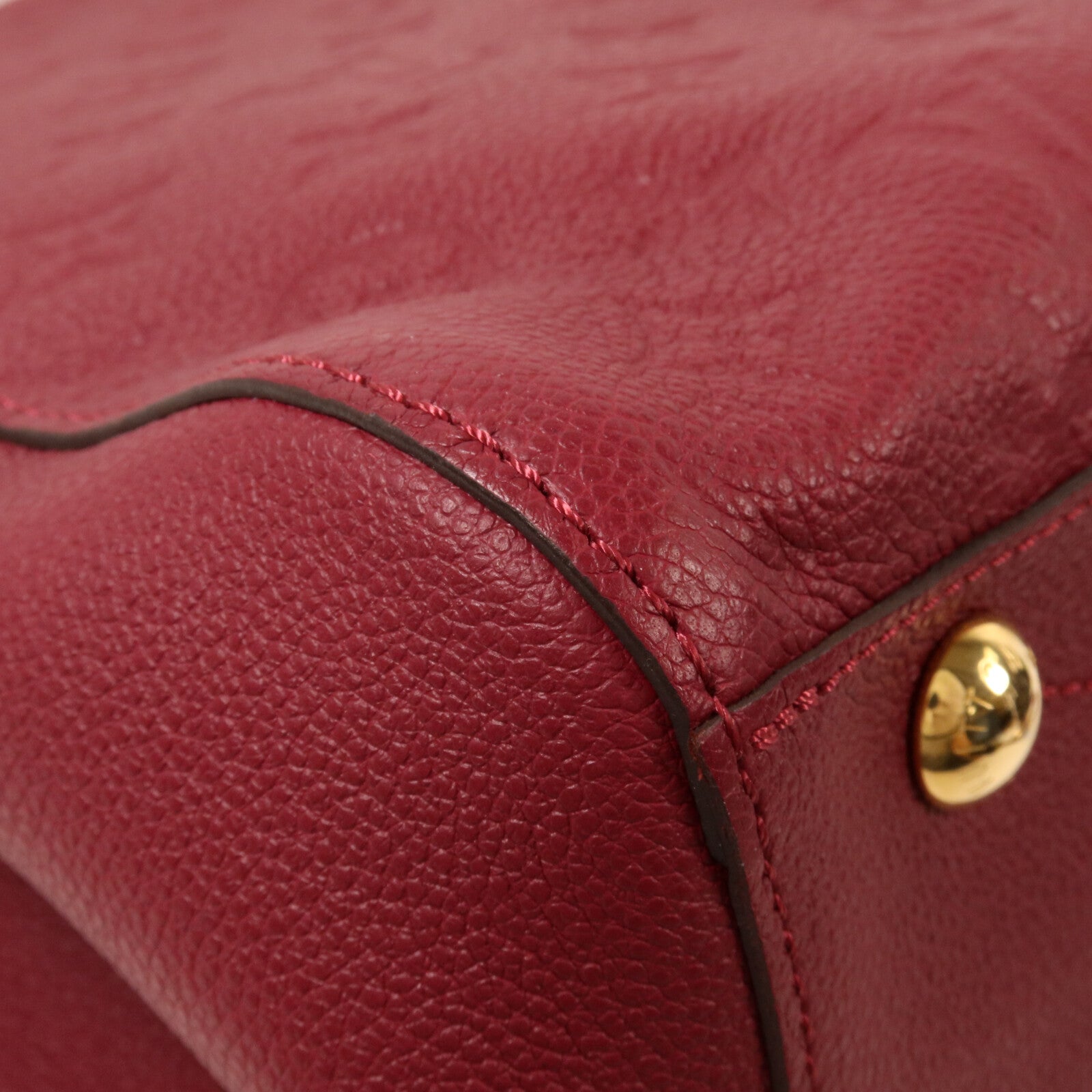 LOUIS VUITTON Monogram Empreinte Montaigne MM手挽肩背兩用袋