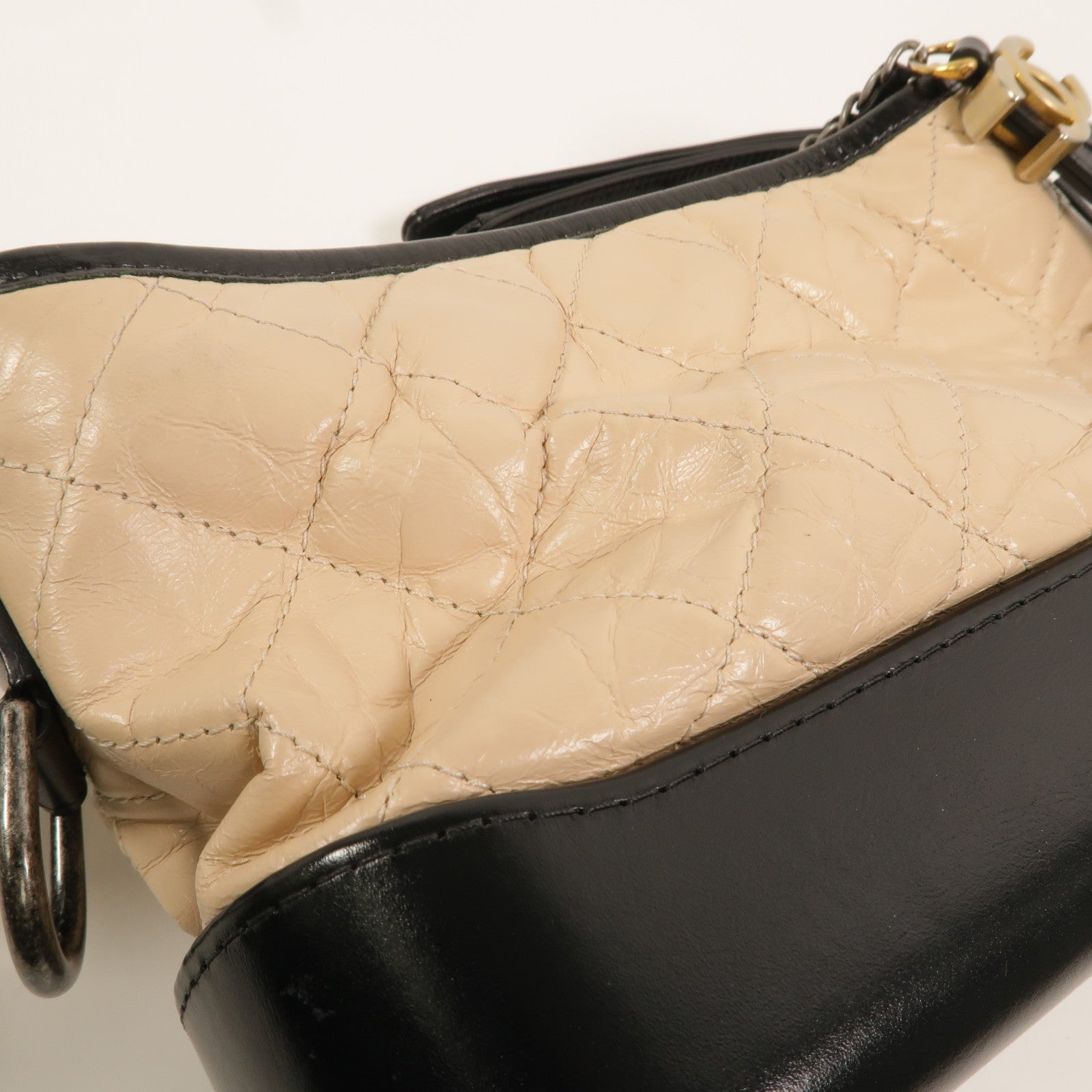 CHANEL 牛皮皮革Gabrielle Small鏈帶肩背袋