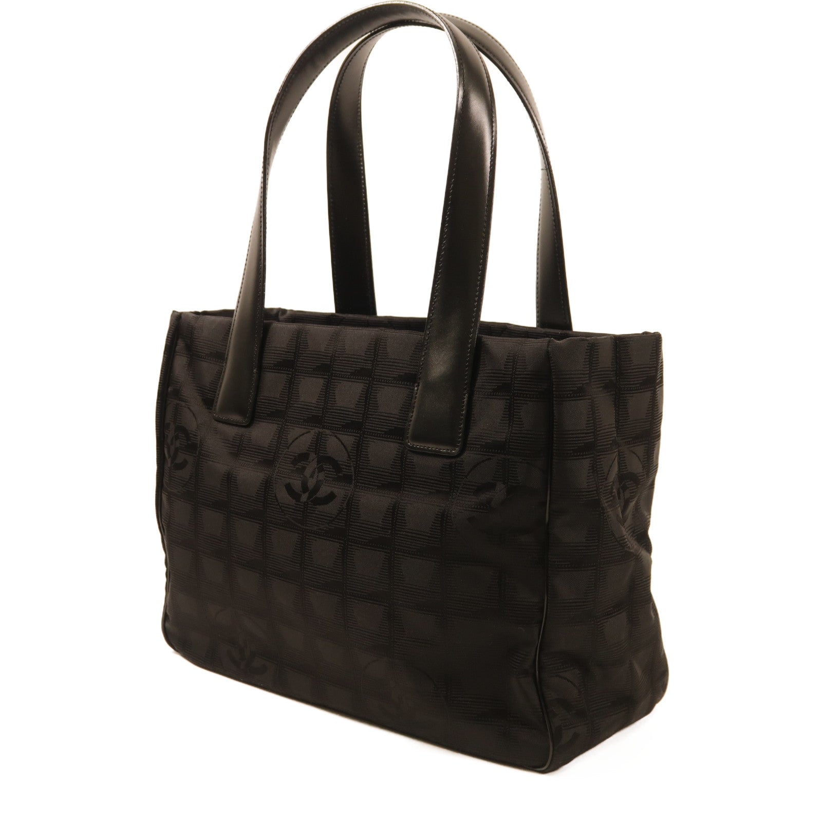 CHANEL 帆布/尼龍New Travel Line Tote手挽袋