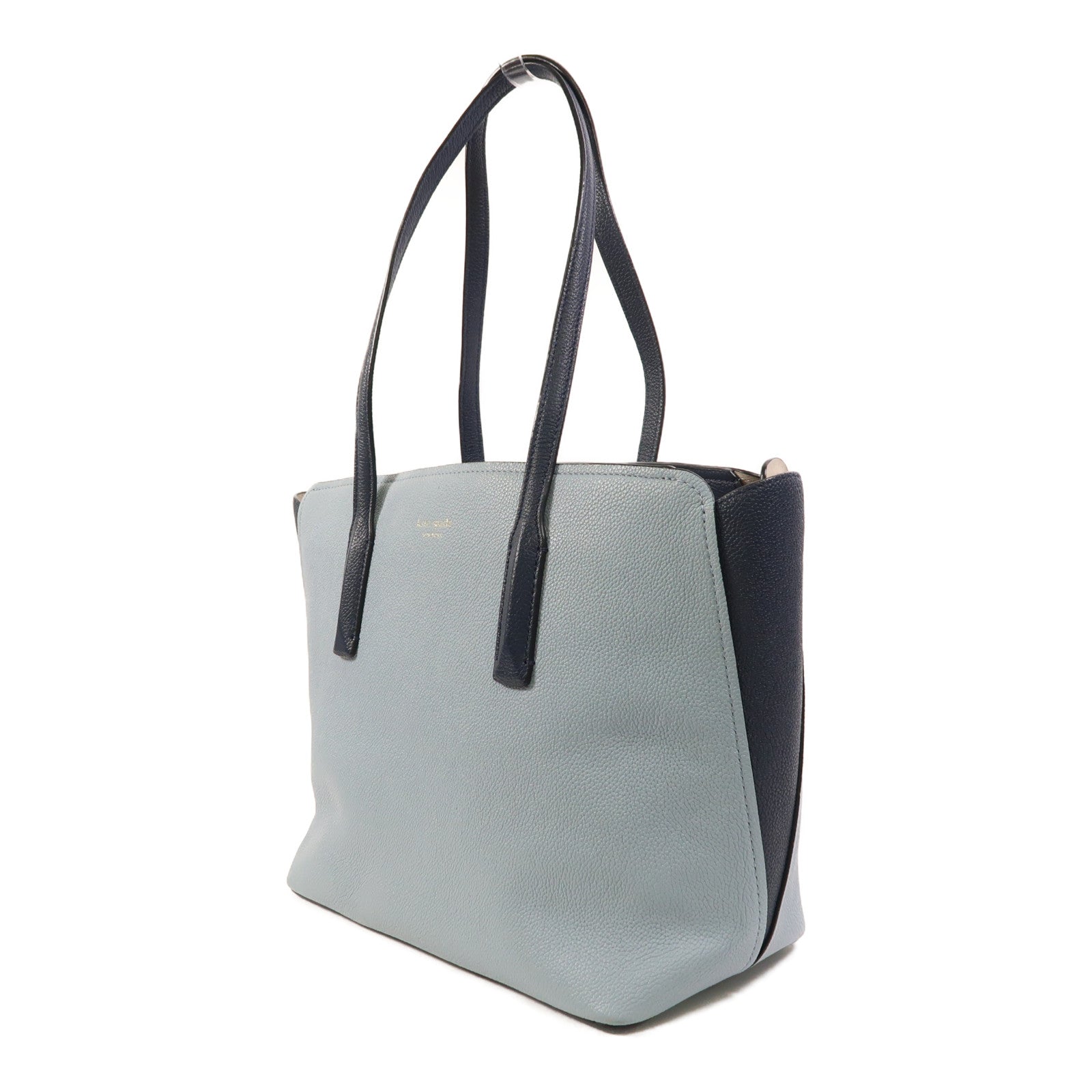 Kate Spade 牛皮皮革Tote Bag金扣肩背袋