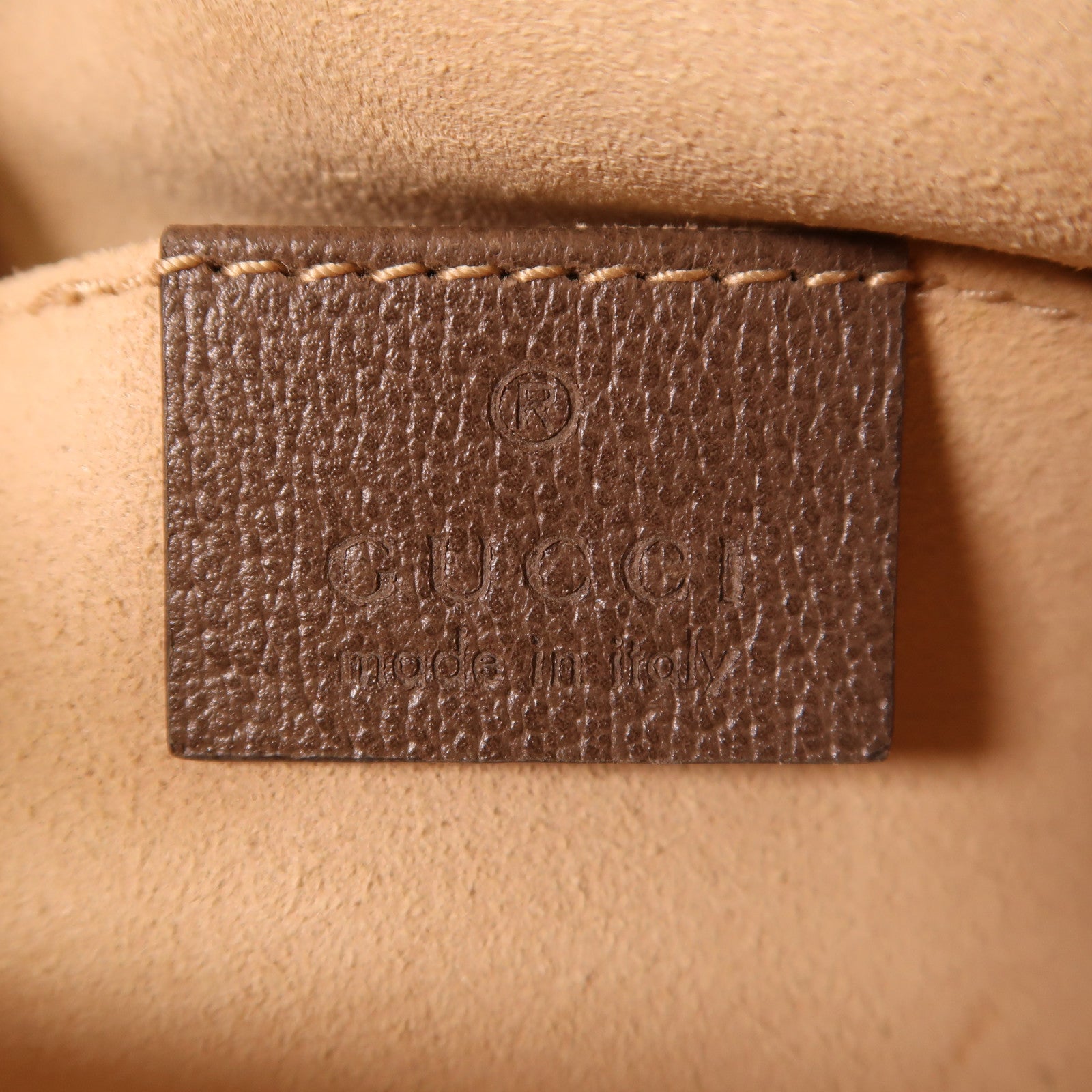 GUCCI 塗層帆布Ophidia Mini金扣肩背袋