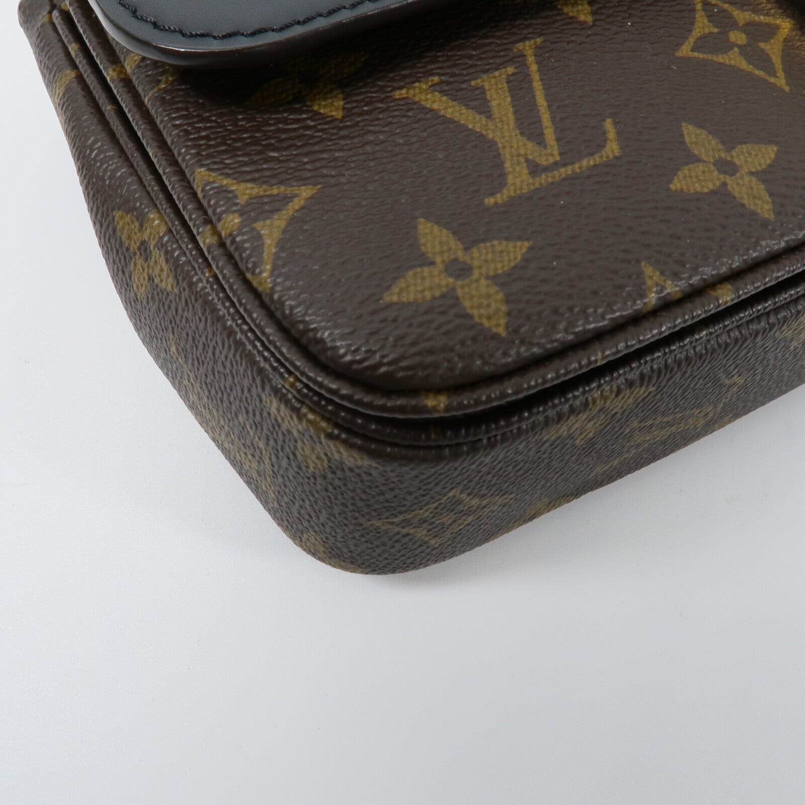 LOUIS VUITTON Monogram Marceau鏈帶手挽肩背兩用袋
