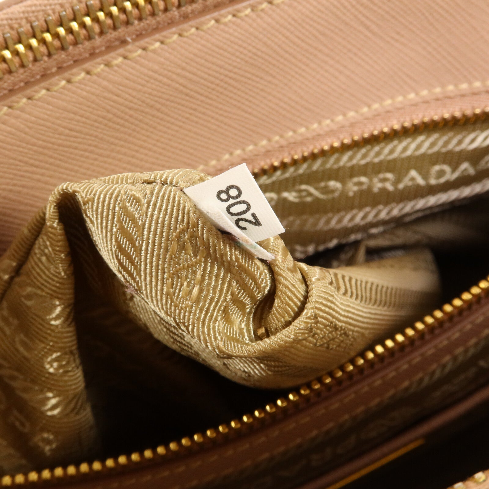 PRADA 牛皮皮革Prada Galleria手挽肩背兩用袋