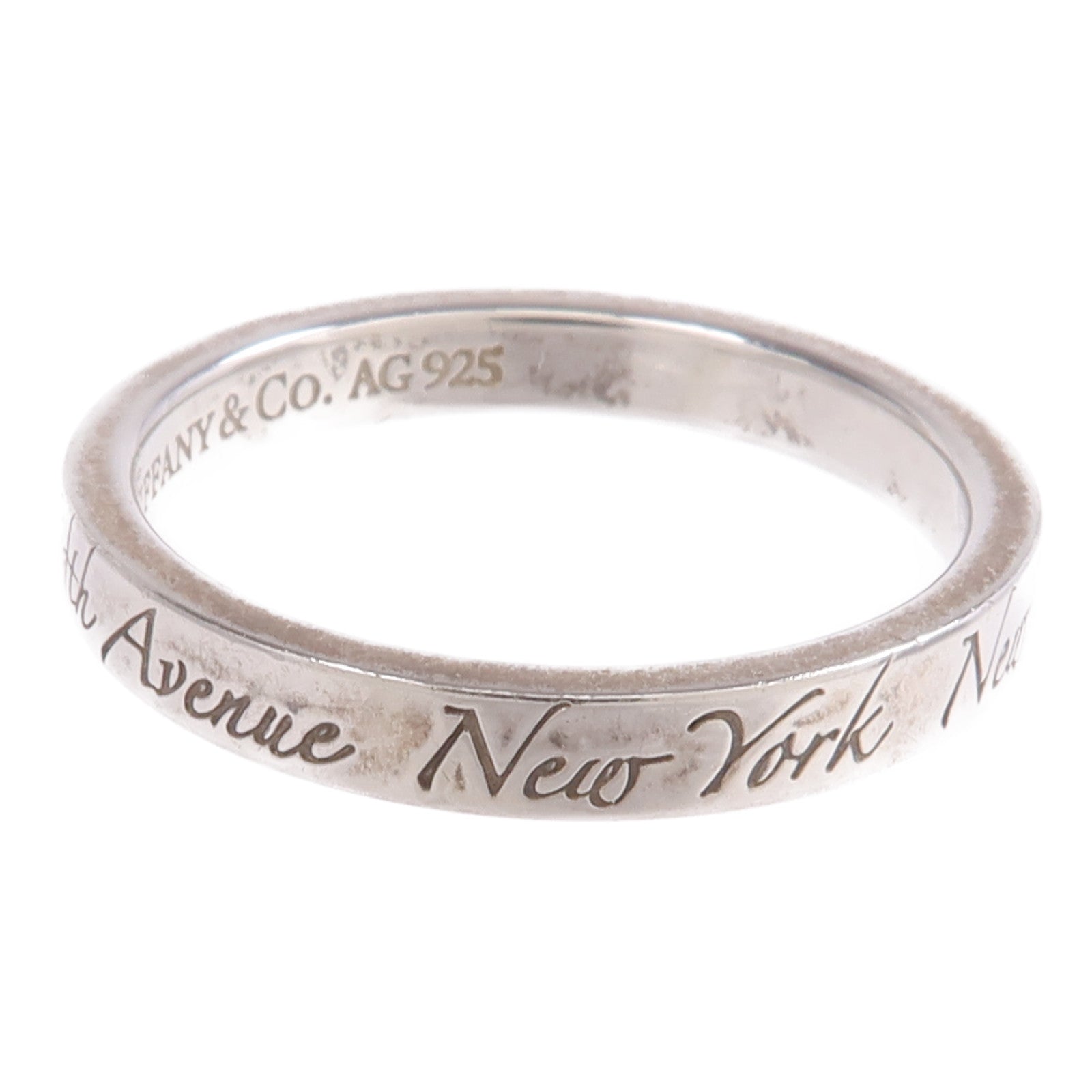 TIFFANY＆CO 925純銀Ring戒指US#6.5