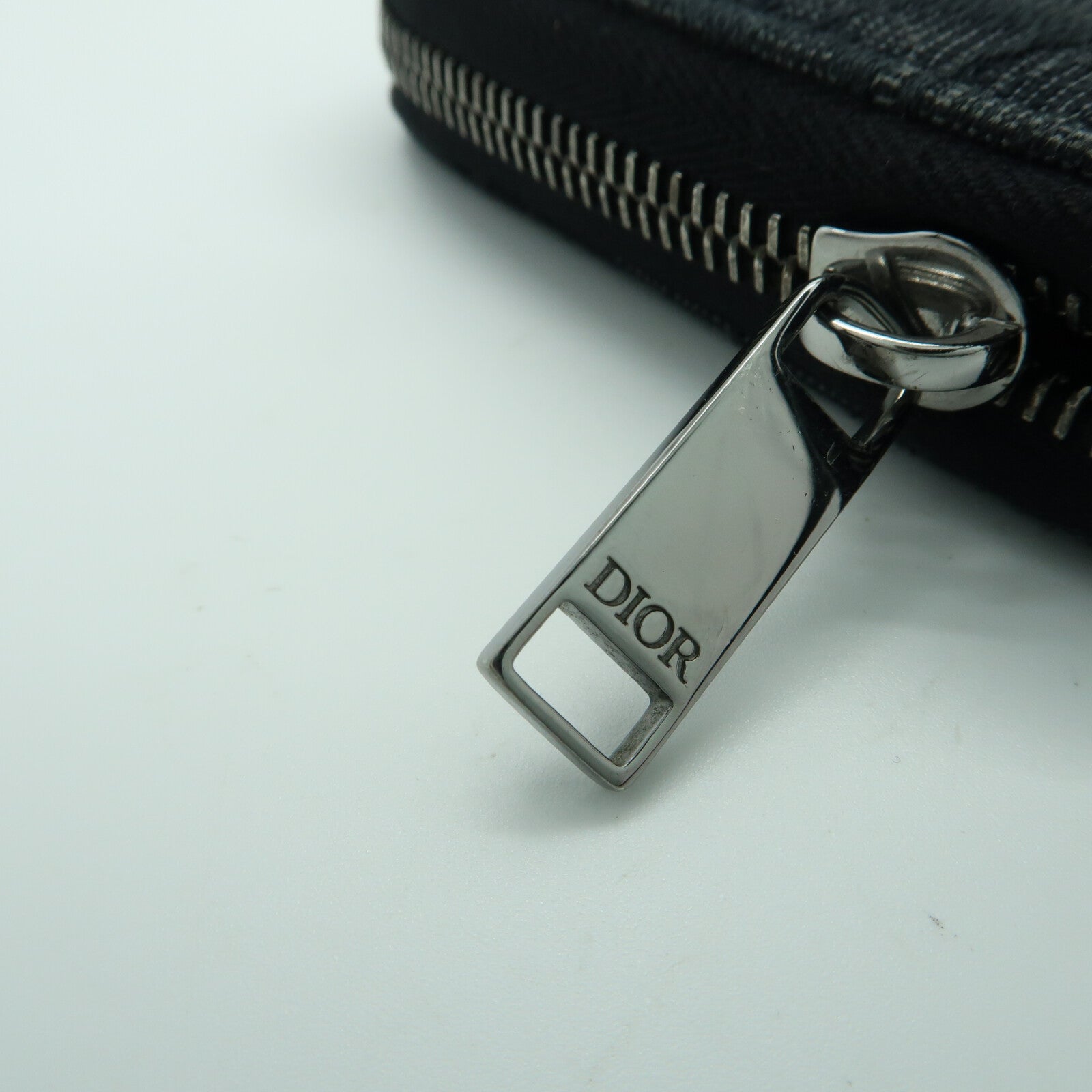 Dior 帆布Wallet銀扣長錢包