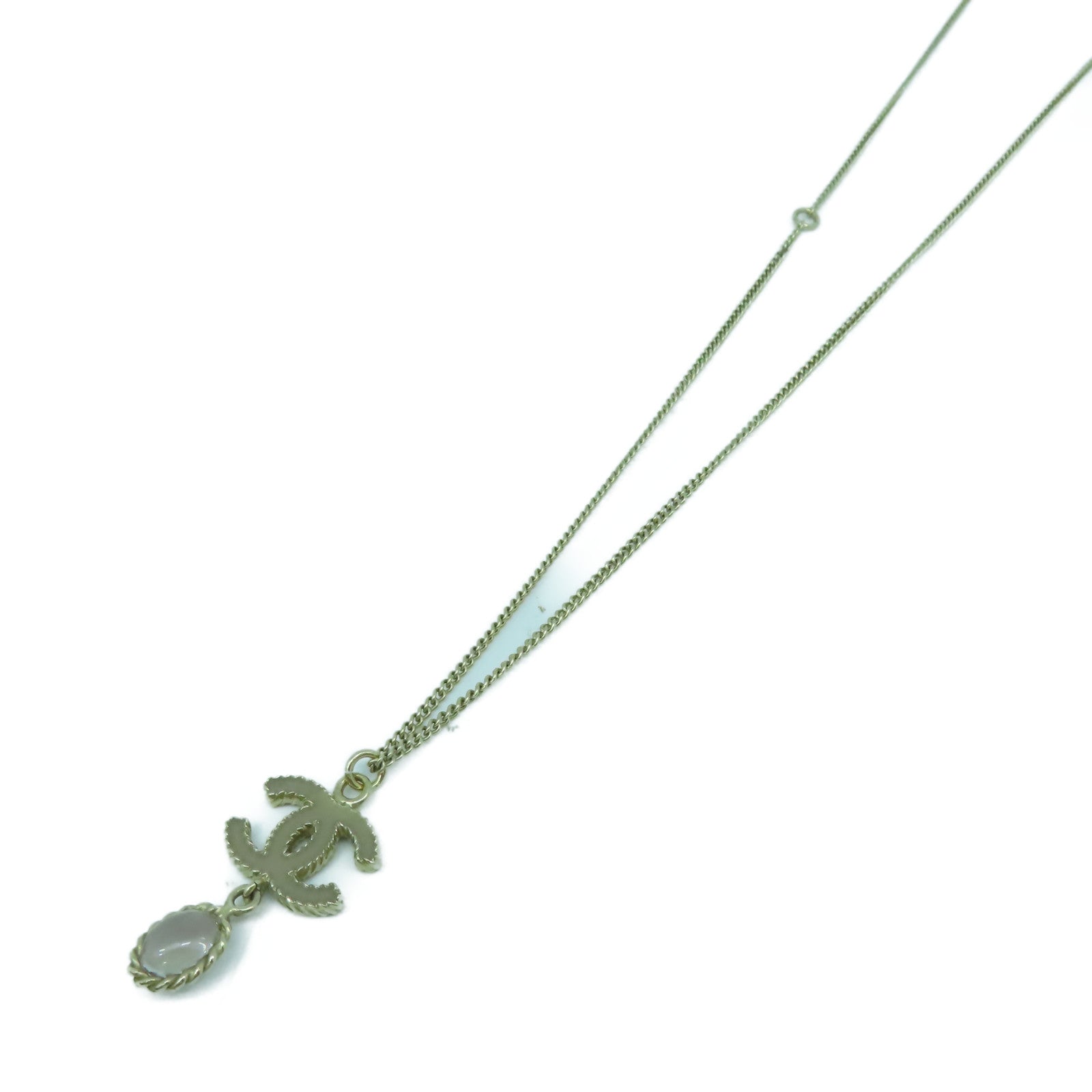 CHANEL 【激減優惠】金屬Necklace項鍊金色