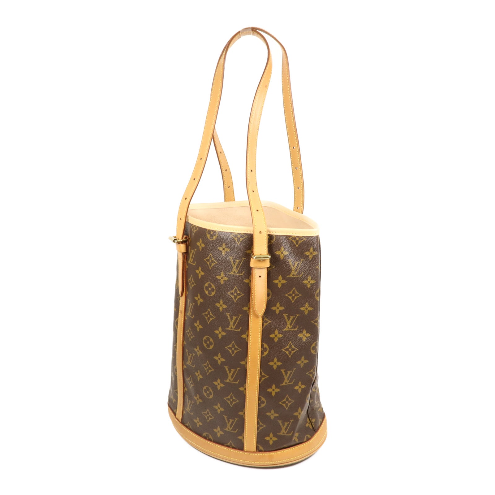 LOUIS VUITTON Monogram Bucket GM金扣肩背袋