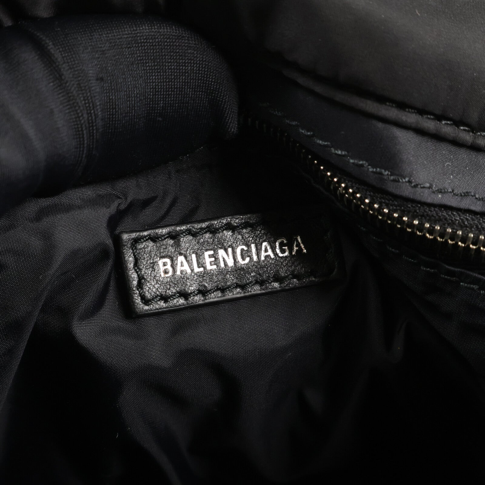BALENCIAGA 尼龍Monaco Mini Chain Shoulder鏈帶肩背袋