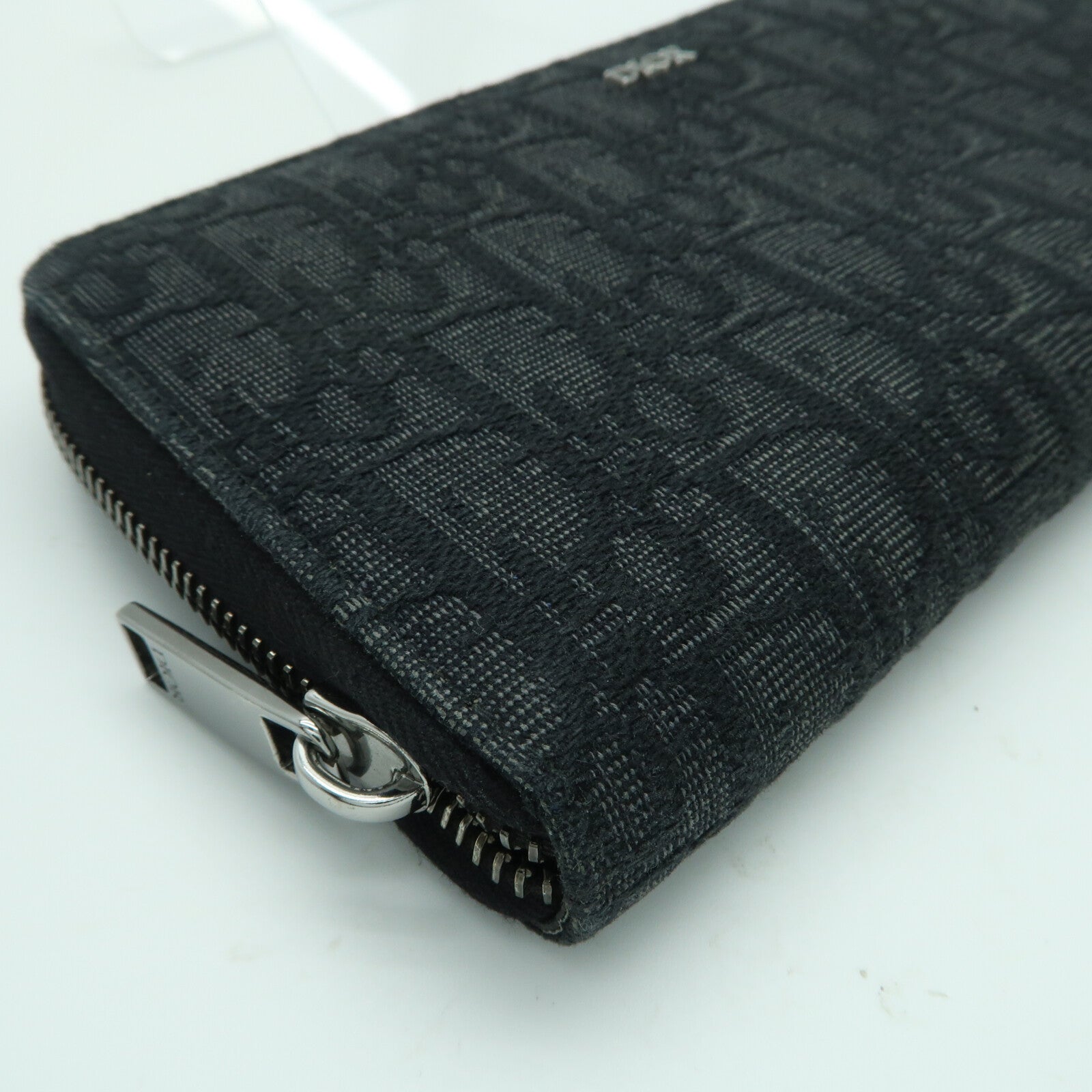 Dior 帆布Wallet銀扣長錢包