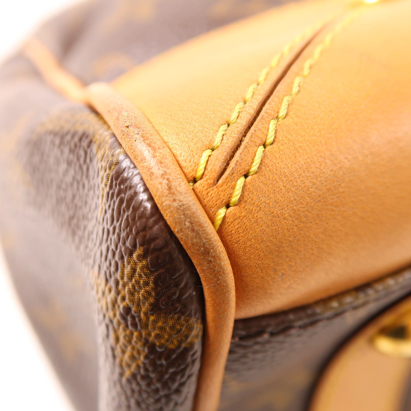 LOUIS VUITTON Monogram Retiro金扣手挽肩背兩用袋啡色