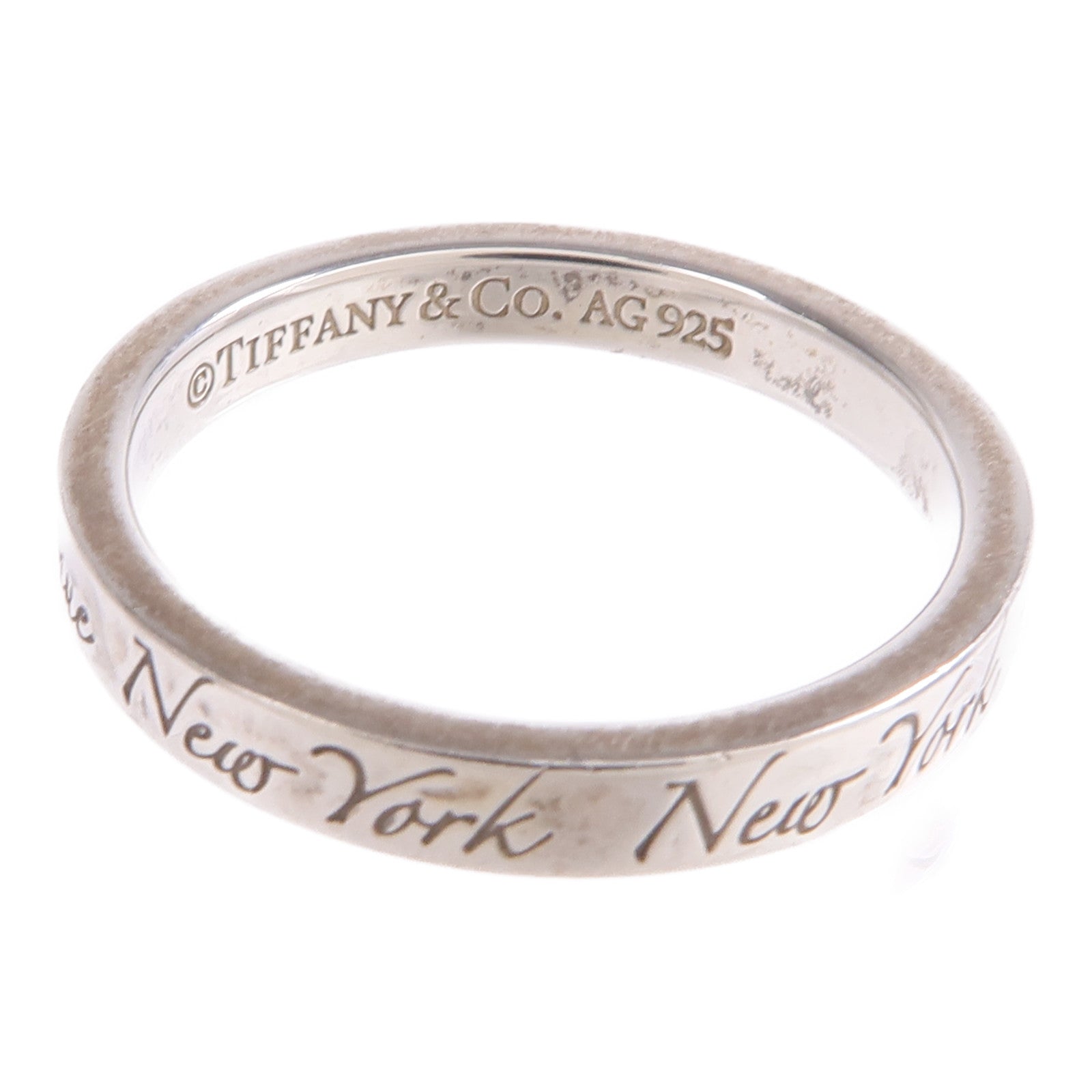 TIFFANY＆CO 925純銀Ring戒指US#6.5