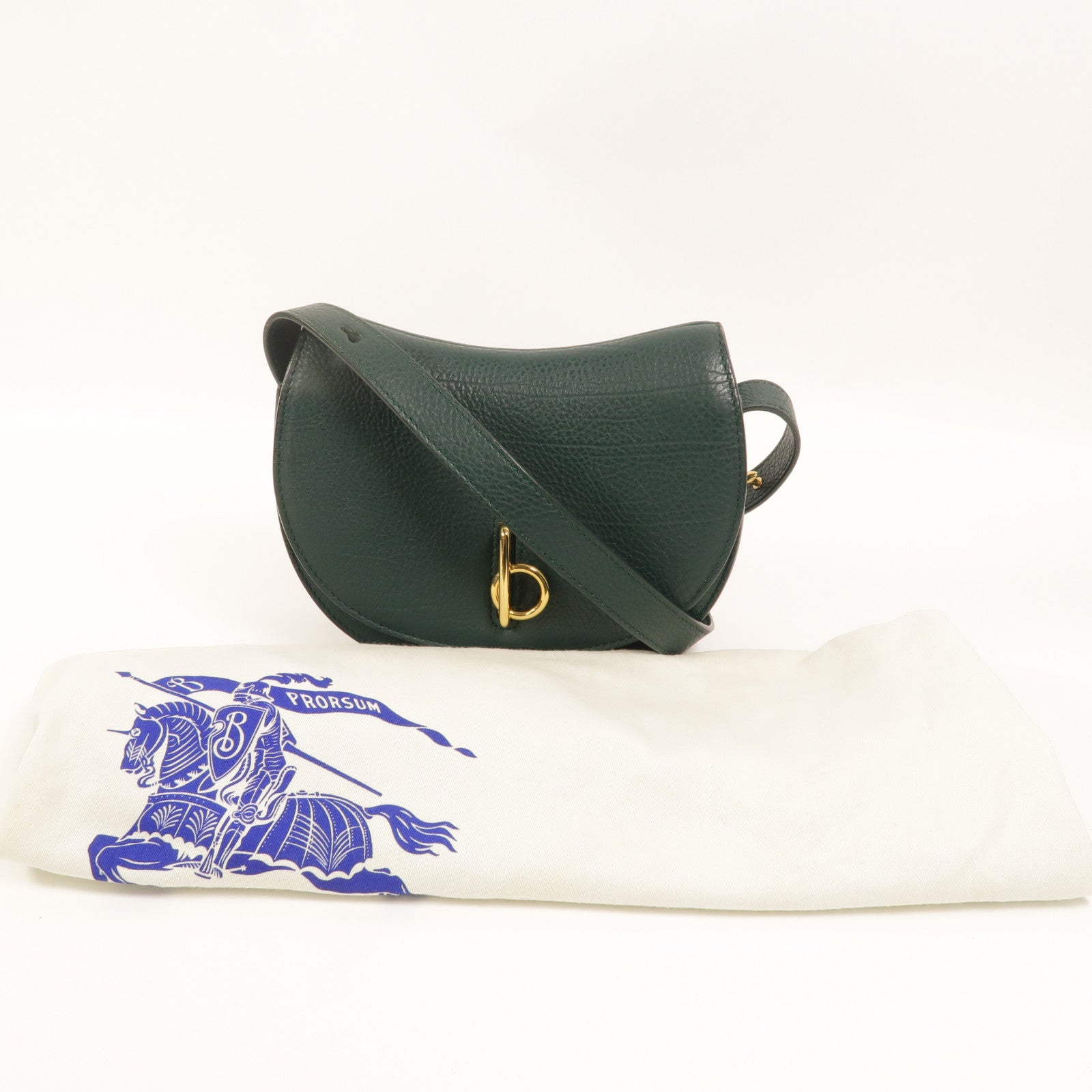BURBERRY 牛皮皮革Rocking Horse肩背袋