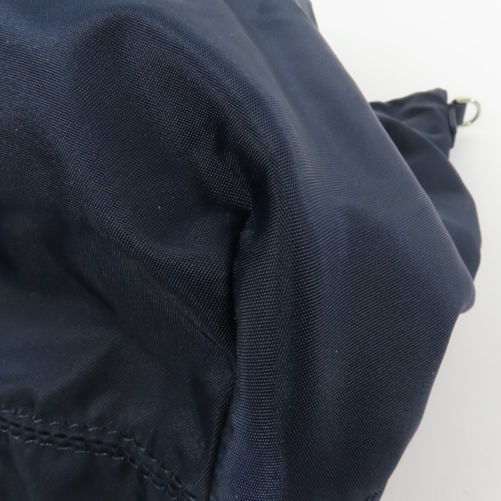 agnes b. VOYAGE 尼龍Shoulder Bag銀扣手挽肩背兩用袋