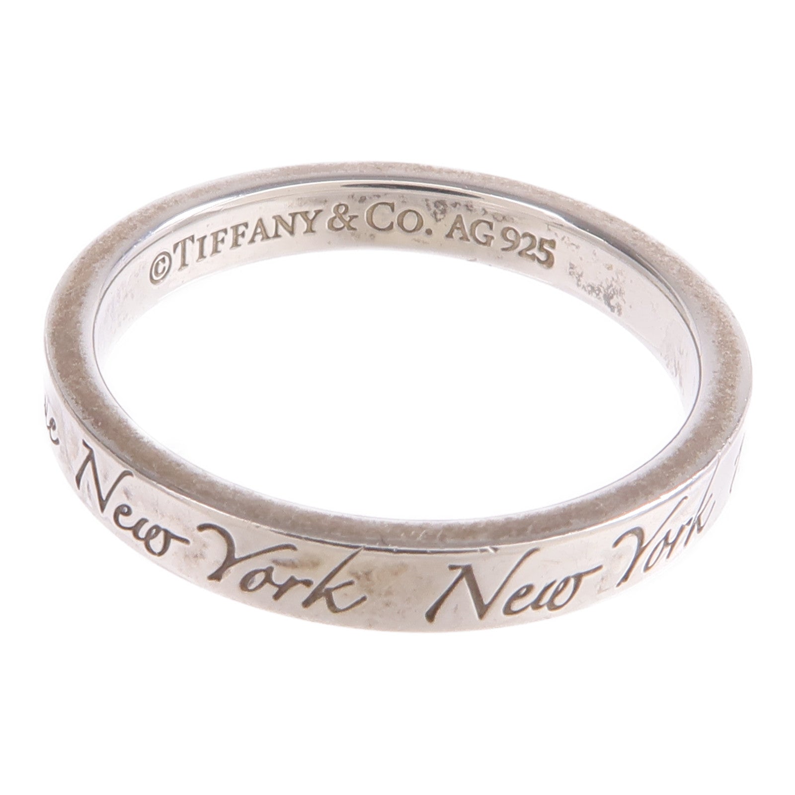TIFFANY＆CO 925純銀Ring戒指US#6.5