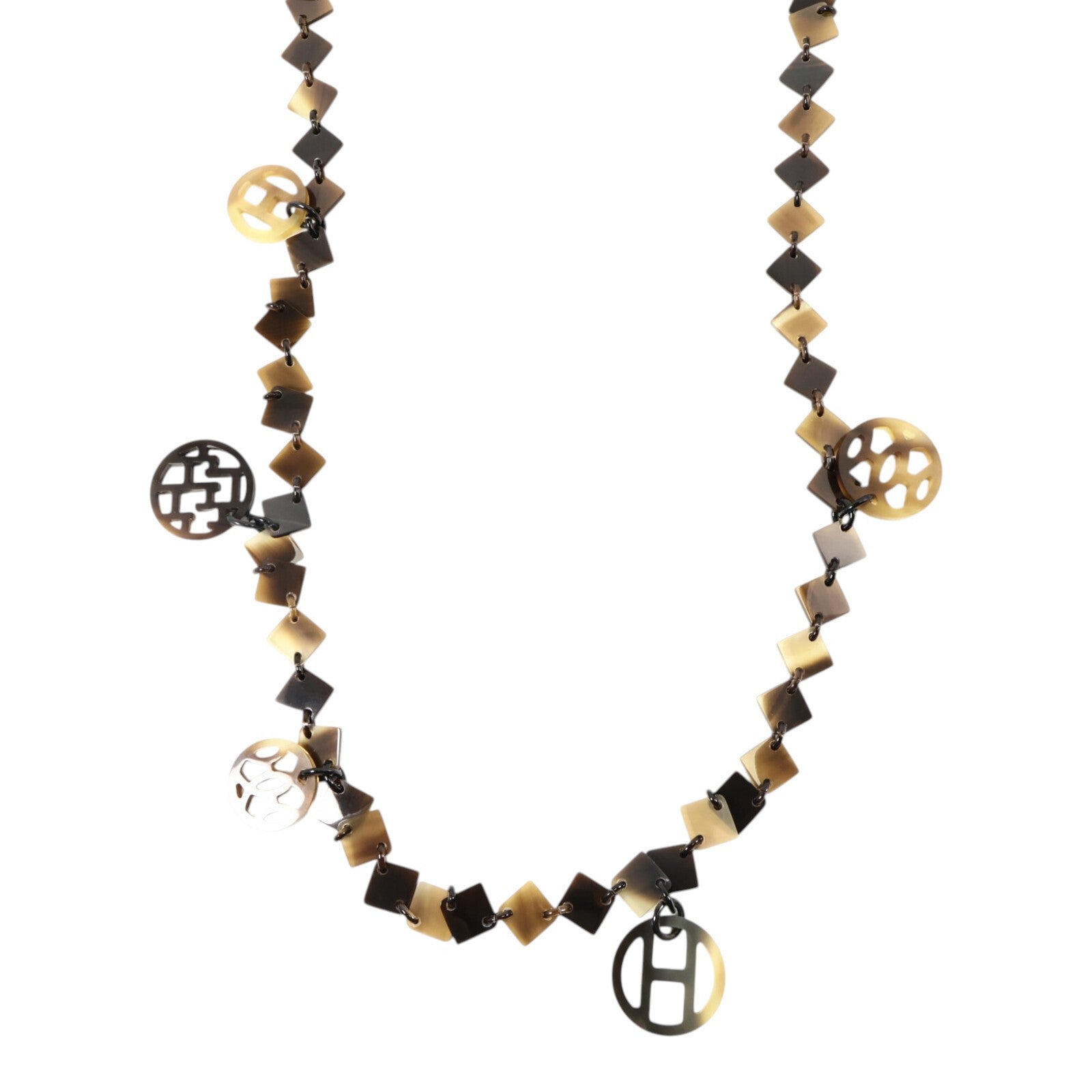 HERMES 水牛角Leun Necklace項鏈