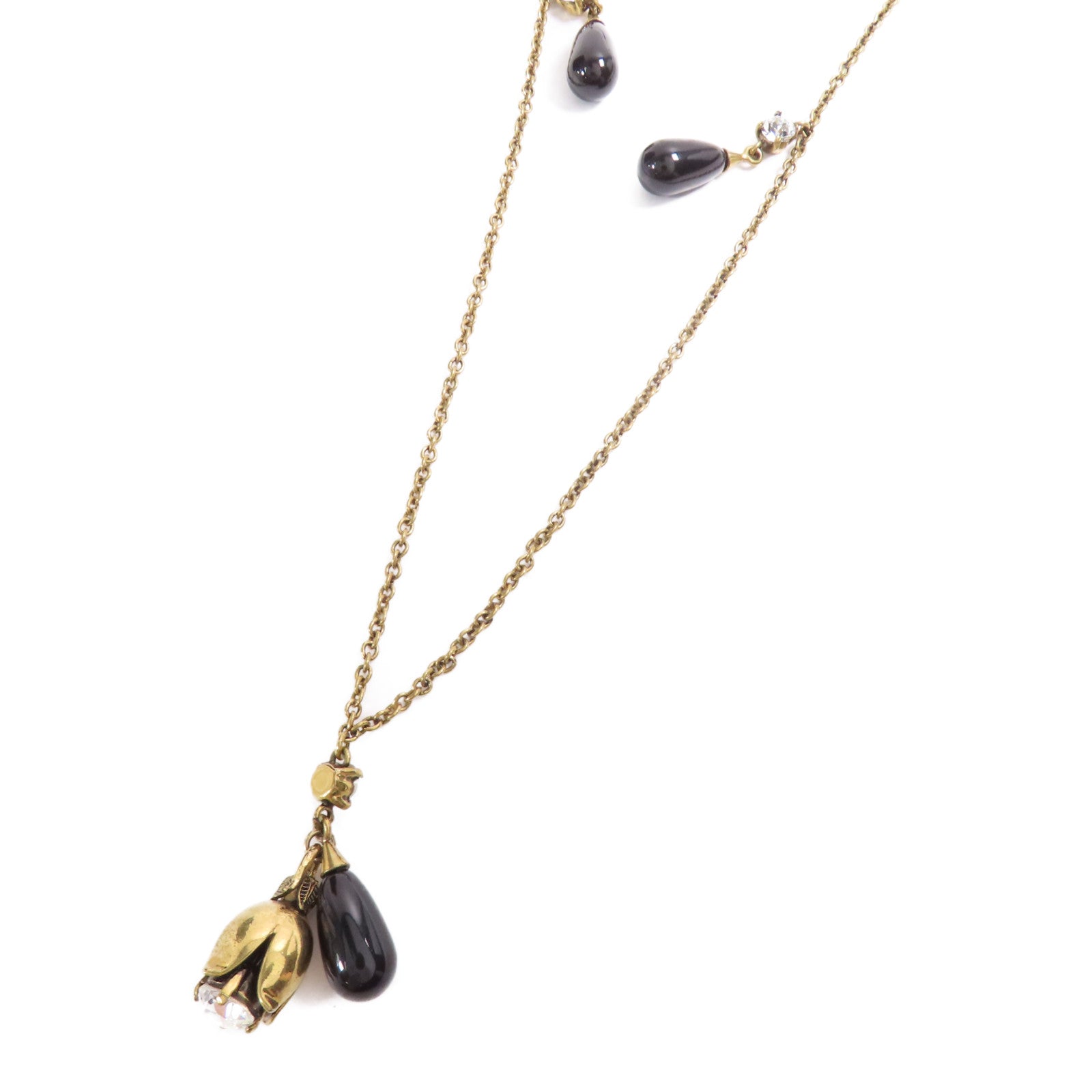 GUCCI 金屬Flower Necklace項鍊