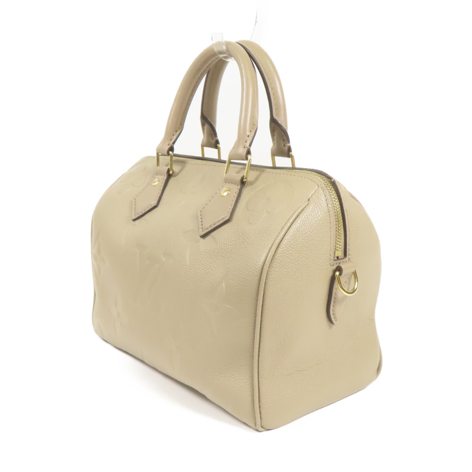 LOUIS VUITTON Monogram Empreinte Speedy Bandouliere 25金扣手挽肩背兩用袋