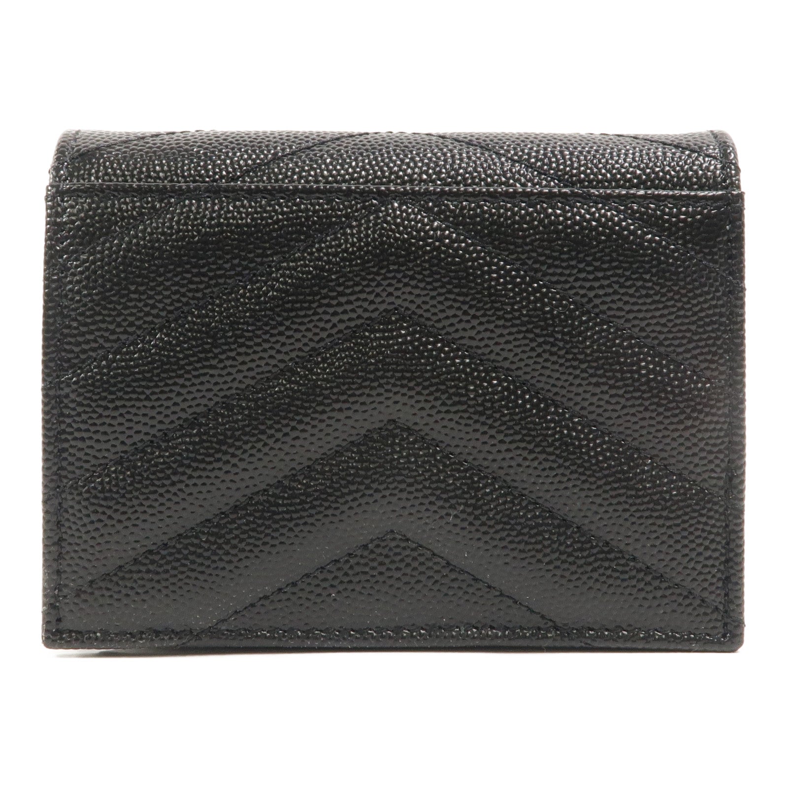 SAINT LAURENT 牛皮皮革Cassandre Matelasse Flap Card Case錢包