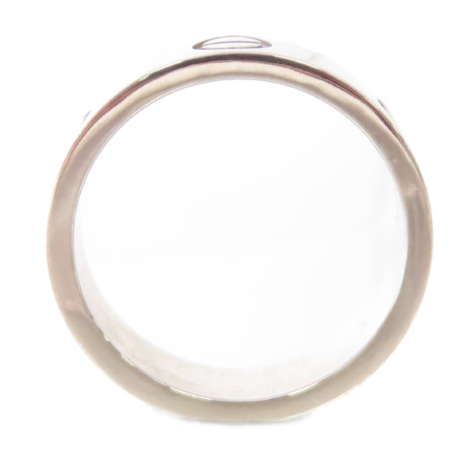 CARTIER 18K白金Love Ring戒指Cartier#51/US#5.5