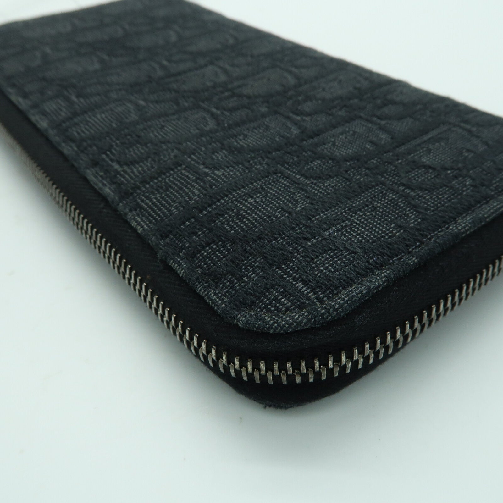 Dior 帆布Wallet銀扣長錢包