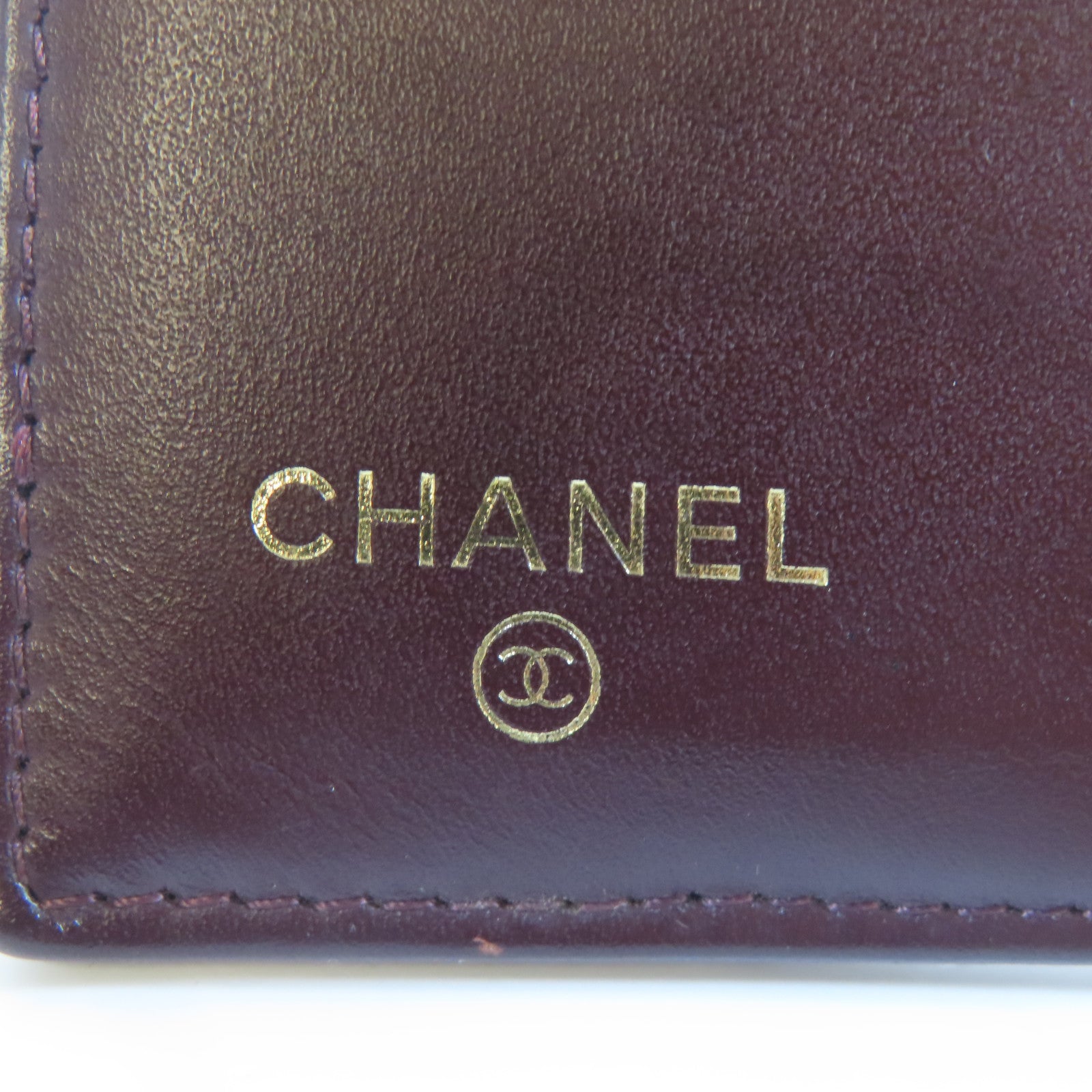 CHANEL 菱格Caviar皮革Wallet金扣錢包黑色