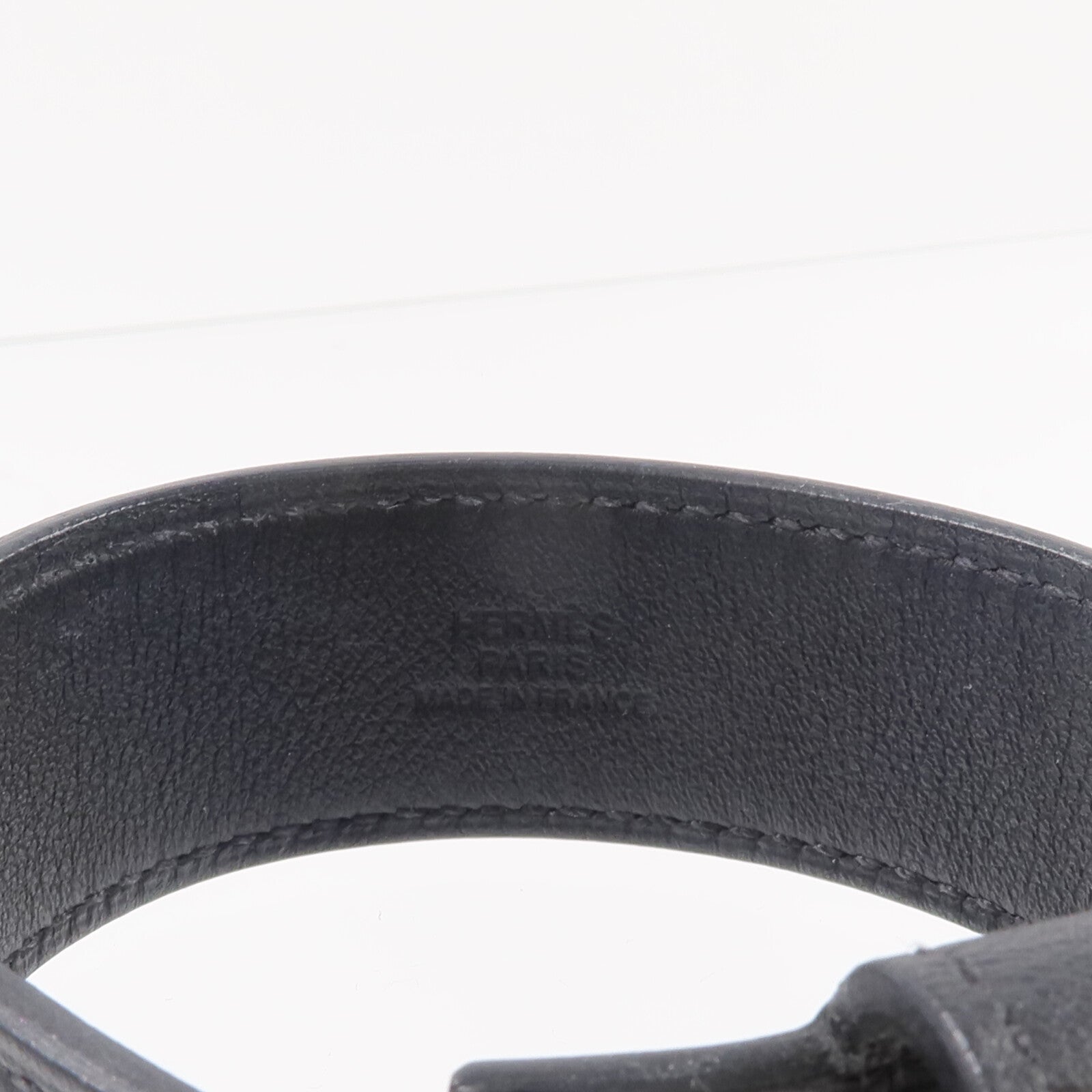 HERMES 【激減優惠】Swift皮革Kelly Twist Bracelet手帶Noir