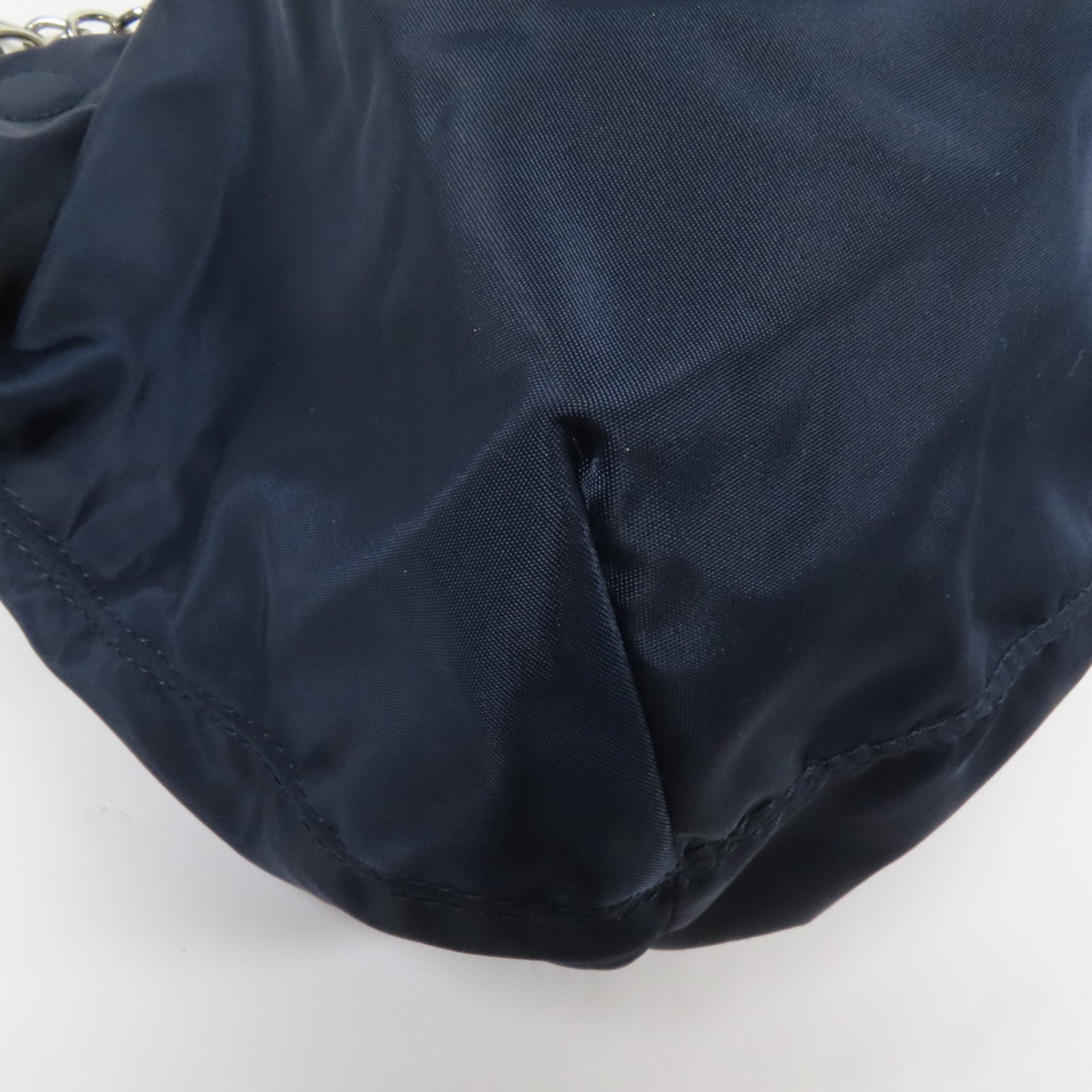 agnes b. VOYAGE 尼龍Shoulder Bag銀扣手挽肩背兩用袋