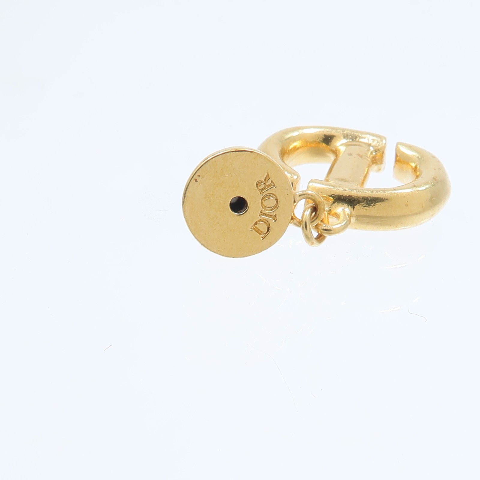 Dior 金屬CD Navy Earrings耳環