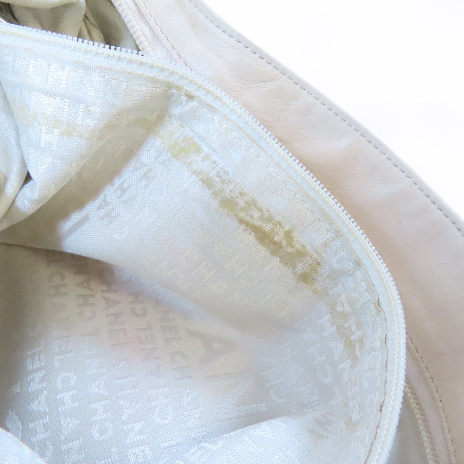 CHANEL (PRICE DOWN) CC SHW Shoulder Bag Lambskin Leather Beige