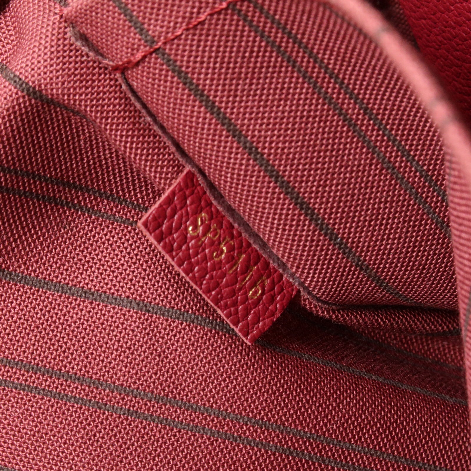 LOUIS VUITTON Monogram Empreinte Montaigne MM手挽肩背兩用袋