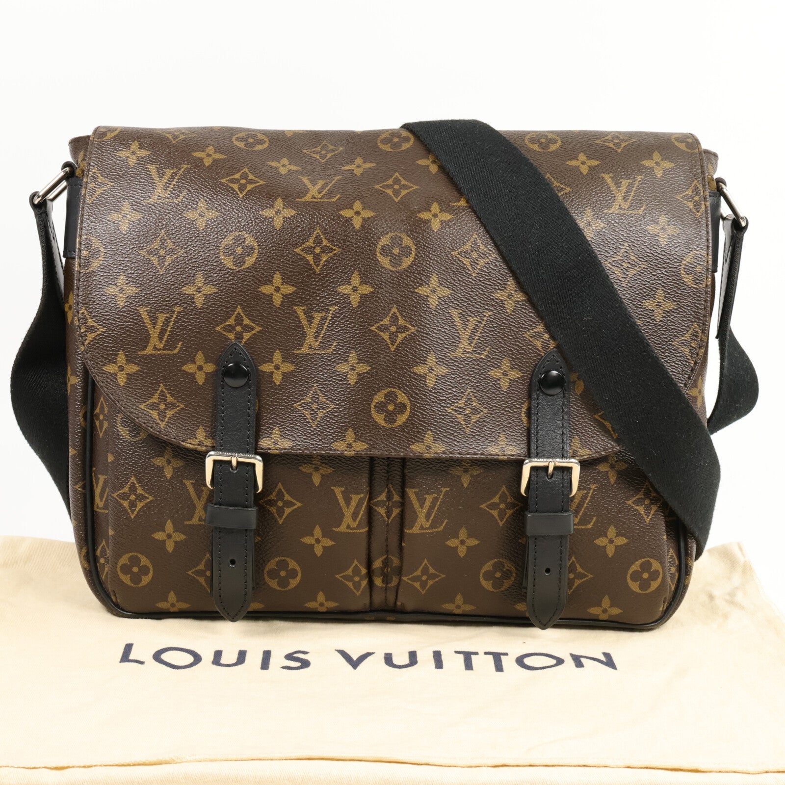 LOUIS VUITTON Monogram Christoper Macassar肩背袋